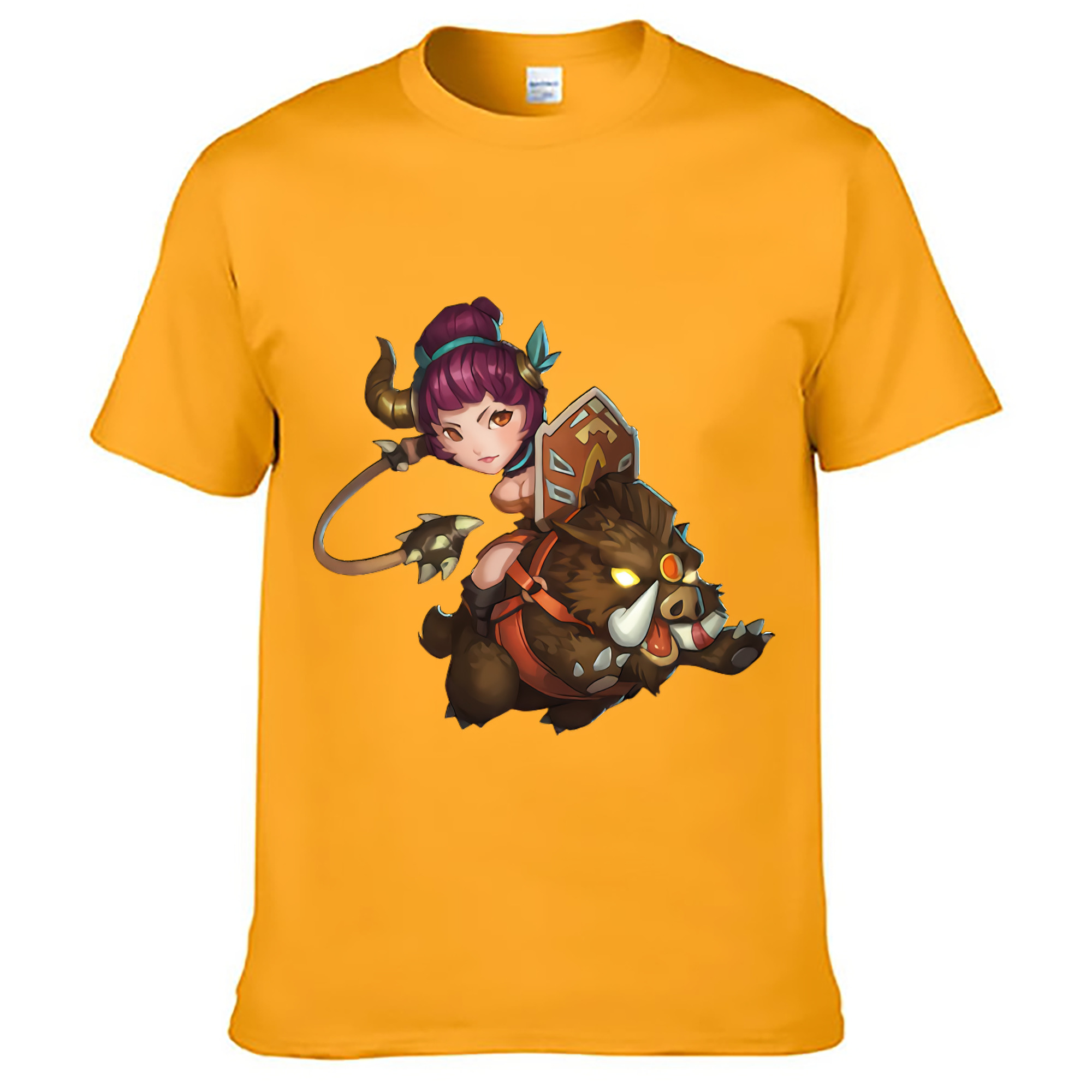 （画像用） リーグ・オブ・レジェンド League of Legends LOL レディースカジュアルプリントTシャツ（綿100％）
