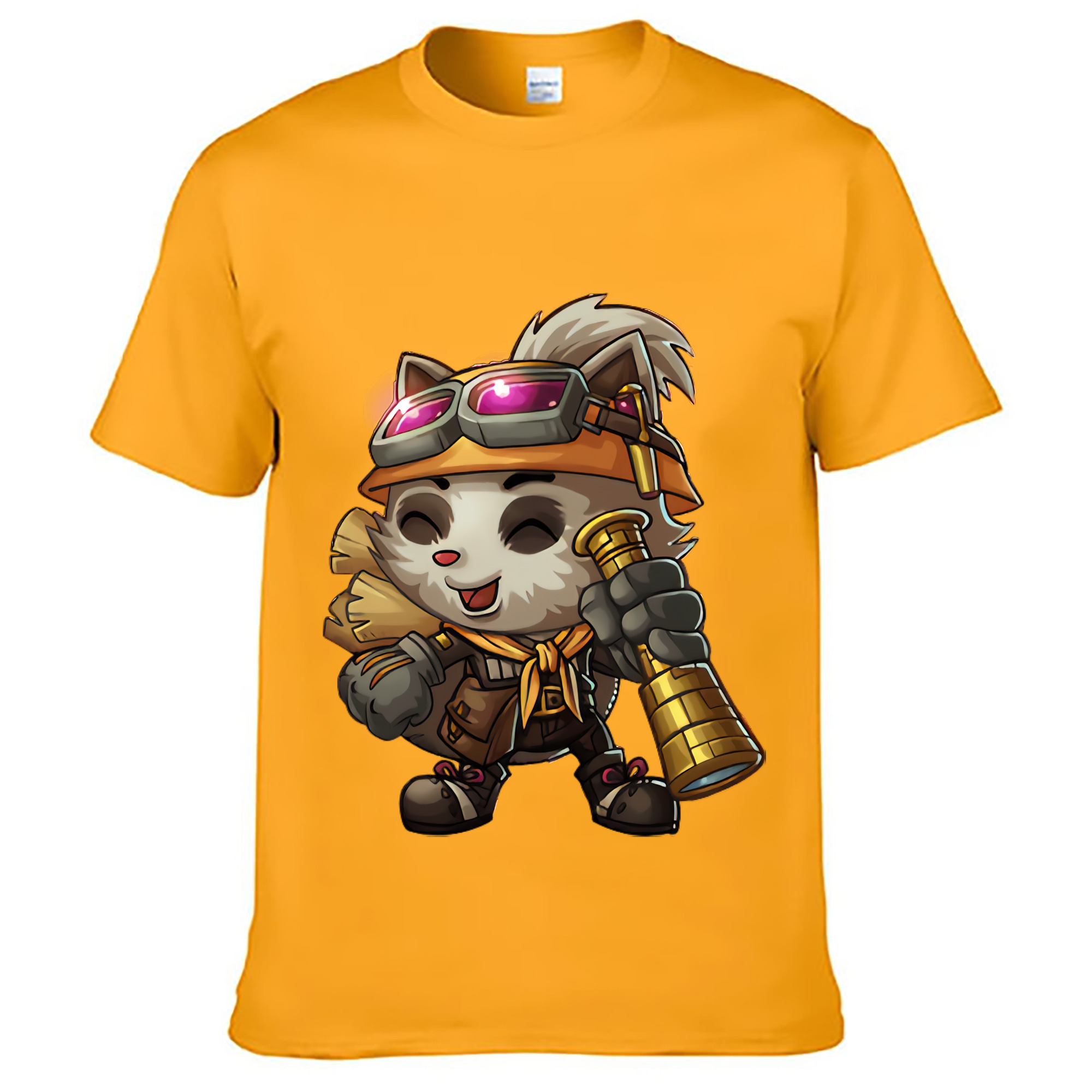 （画像用） リーグ・オブ・レジェンド League of Legends LOL レディースカジュアルプリントTシャツ（綿100％）