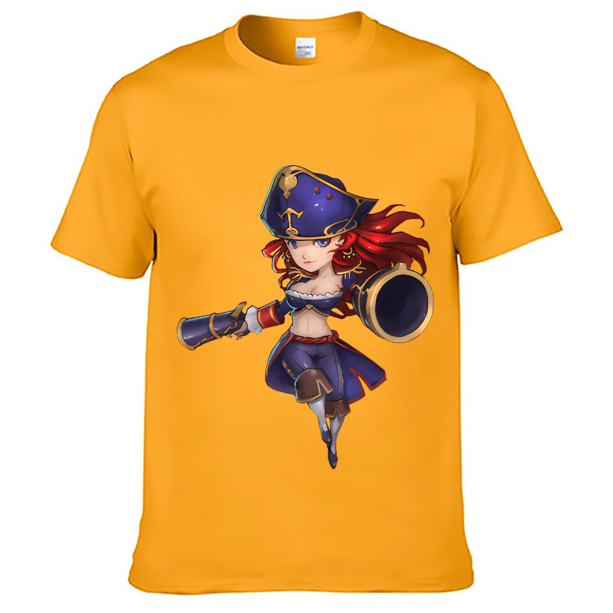（画像用） リーグ・オブ・レジェンド League of Legends LOL レディースカジュアルプリントTシャツ（綿100％）