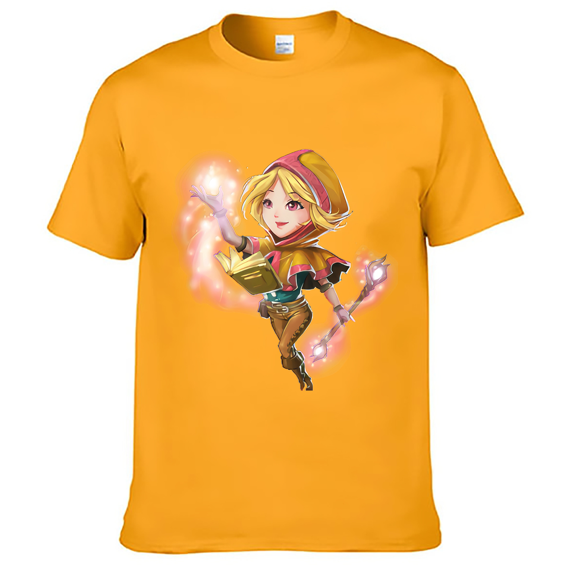 （画像用） リーグ・オブ・レジェンド League of Legends LOL レディースカジュアルプリントTシャツ（綿100％）