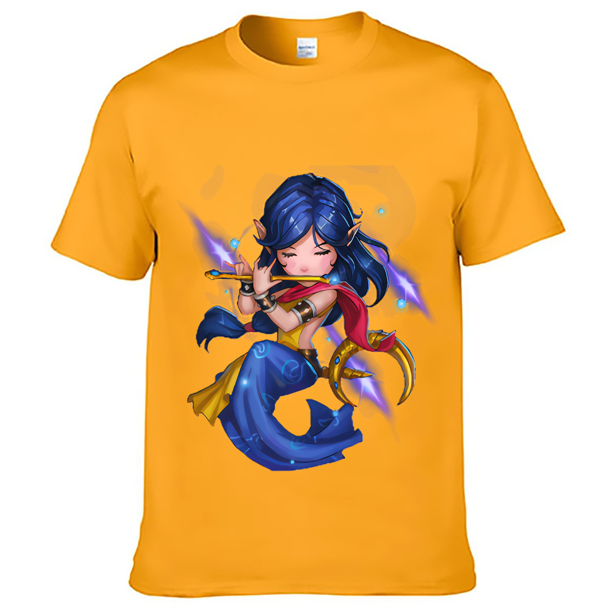 （画像用） リーグ・オブ・レジェンド League of Legends LOL レディースカジュアルプリントTシャツ（綿100％）
