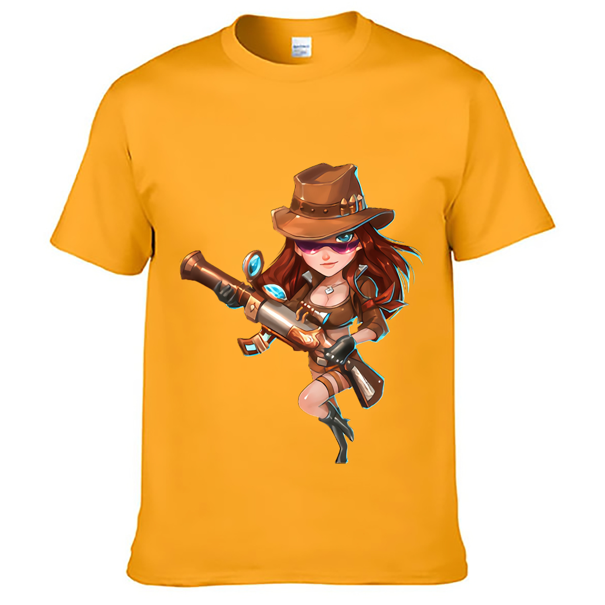（画像用） リーグ・オブ・レジェンド League of Legends LOL レディースカジュアルプリントTシャツ（綿100％）