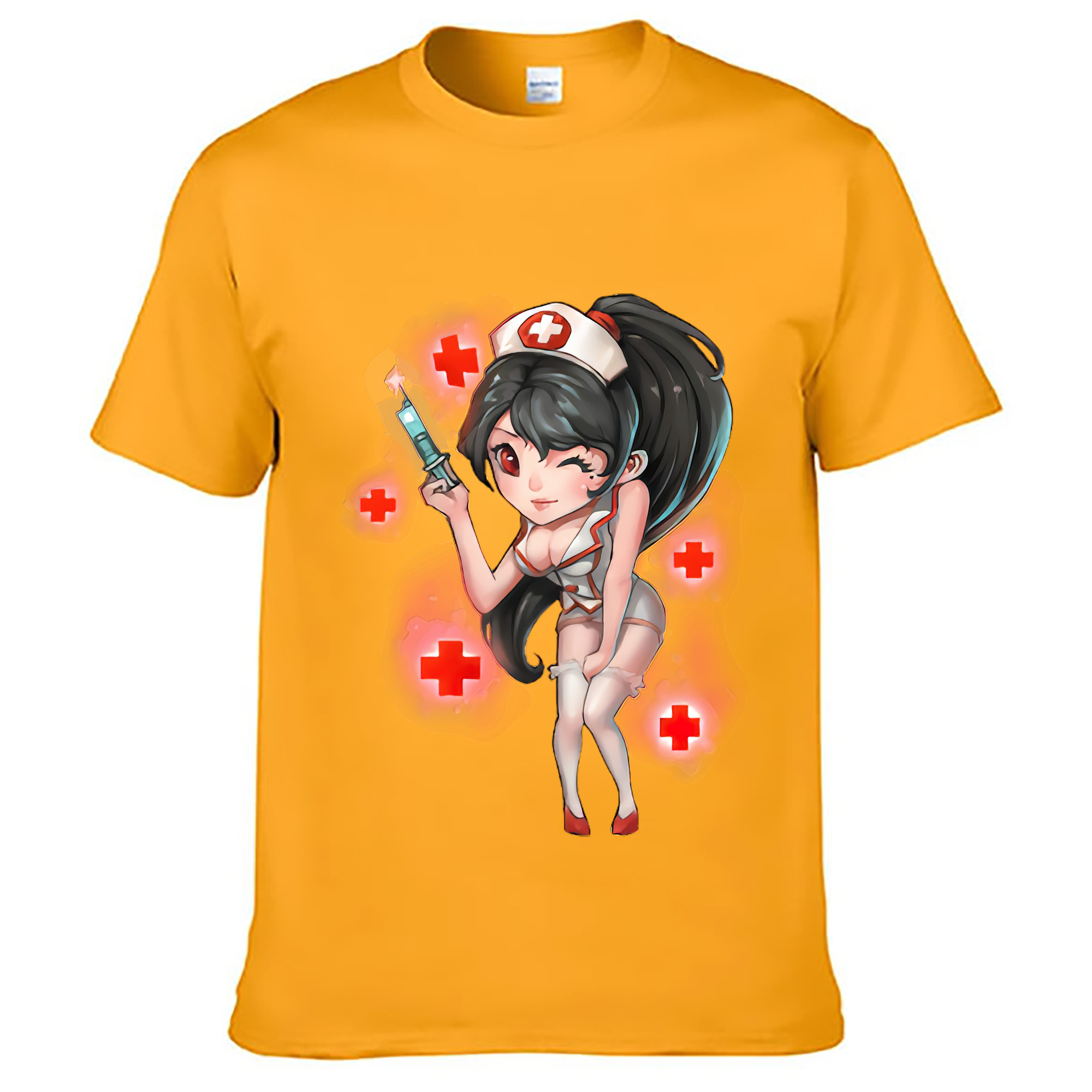 （画像用） リーグ・オブ・レジェンド League of Legends LOL レディースカジュアルプリントTシャツ（綿100％）