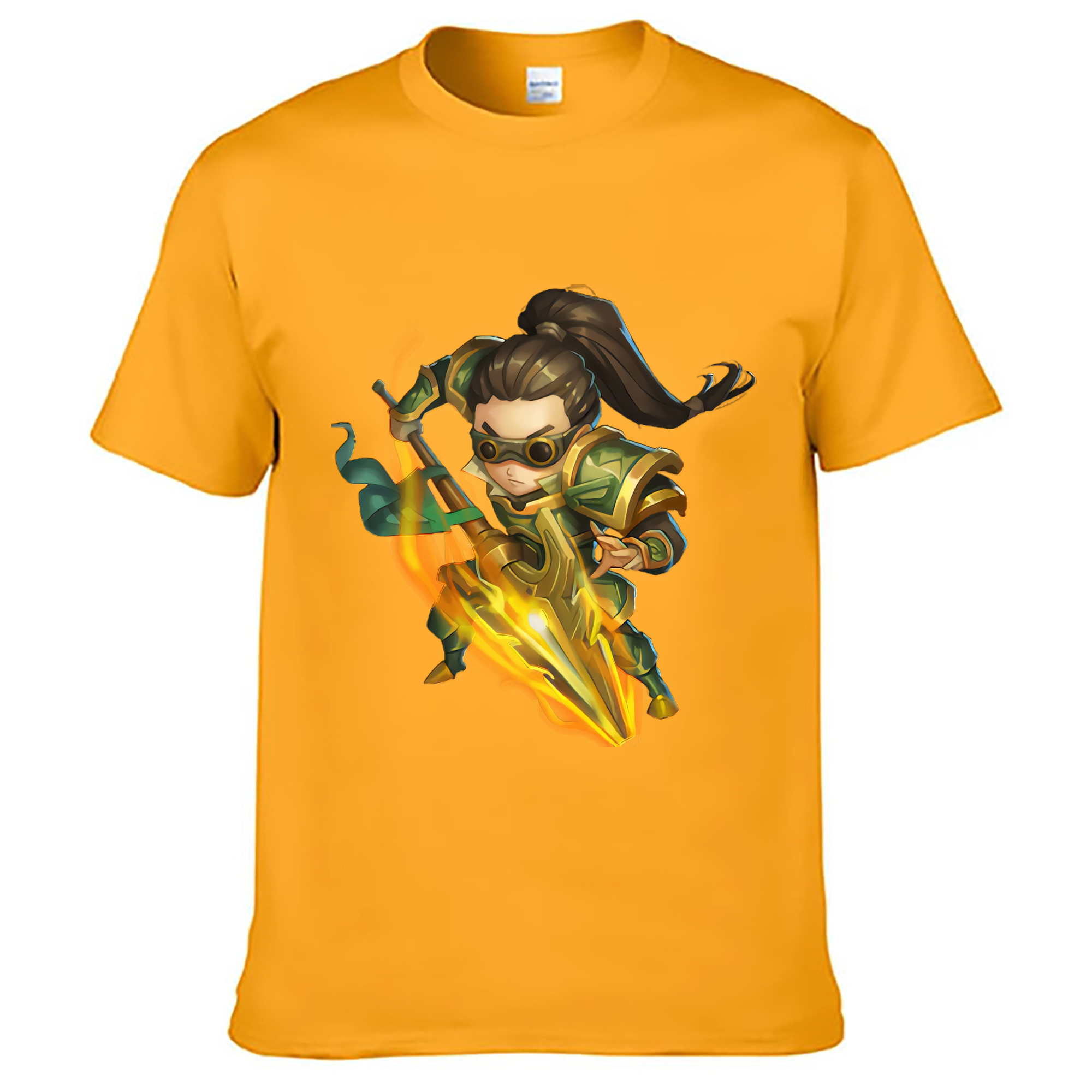 （画像用） リーグ・オブ・レジェンド League of Legends LOL レディースカジュアルプリントTシャツ（綿100％）