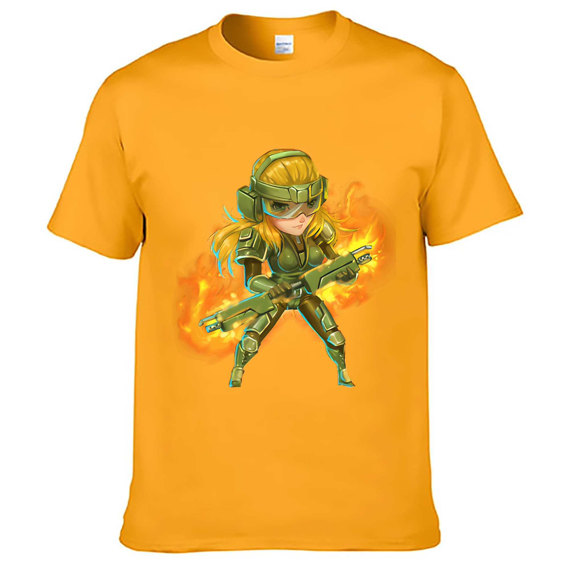 （画像用） リーグ・オブ・レジェンド League of Legends LOL レディースカジュアルプリントTシャツ（綿100％）