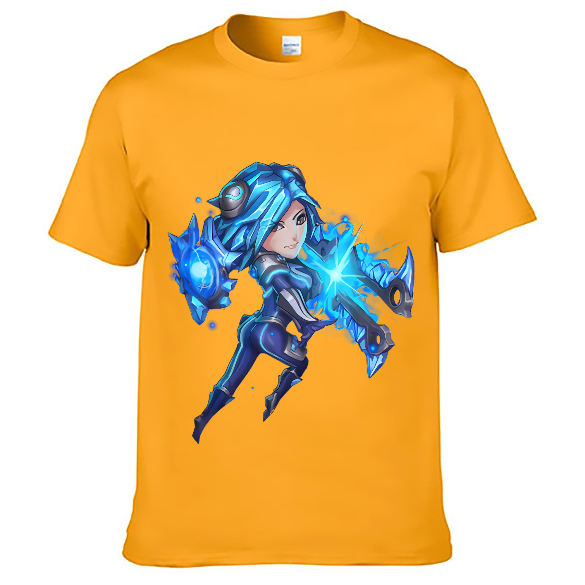 （画像用） リーグ・オブ・レジェンド League of Legends LOL レディースカジュアルプリントTシャツ（綿100％）