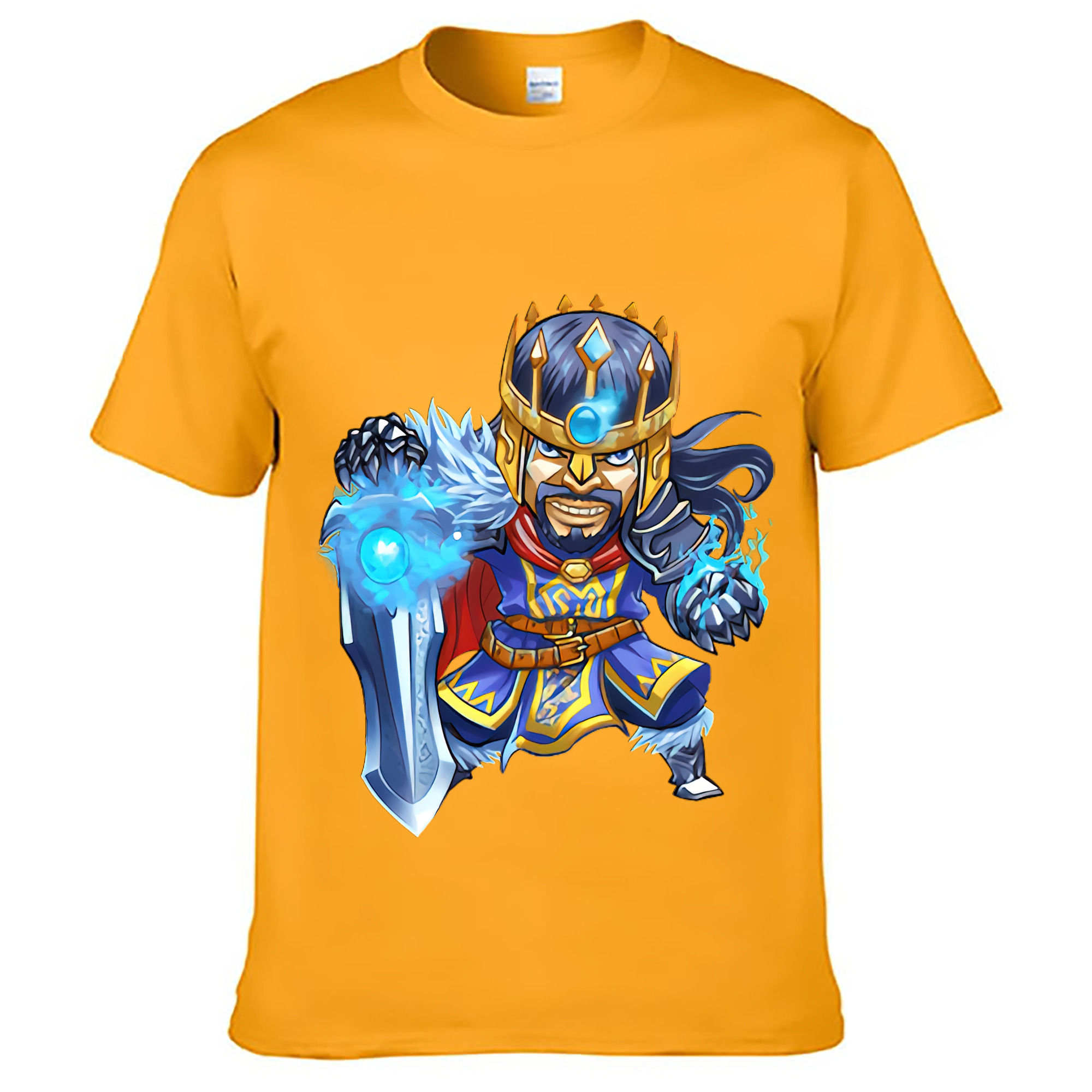 （画像用） リーグ・オブ・レジェンド League of Legends LOL レディースカジュアルプリントTシャツ（綿100％）