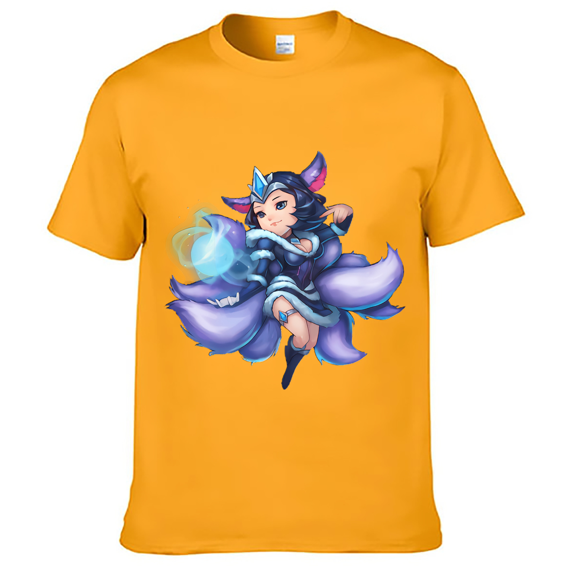 （画像用） リーグ・オブ・レジェンド League of Legends LOL レディースカジュアルプリントTシャツ（綿100％）