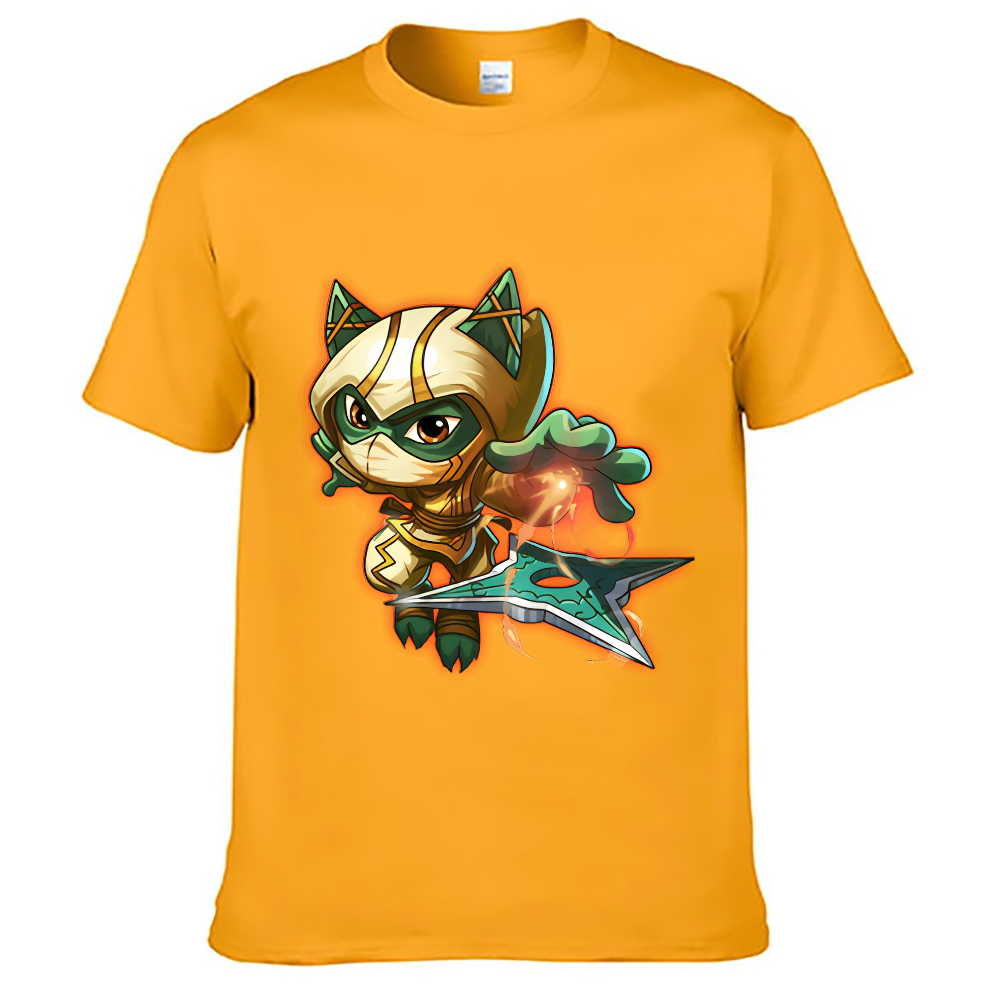 （画像用） リーグ・オブ・レジェンド League of Legends LOL レディースカジュアルプリントTシャツ（綿100％）