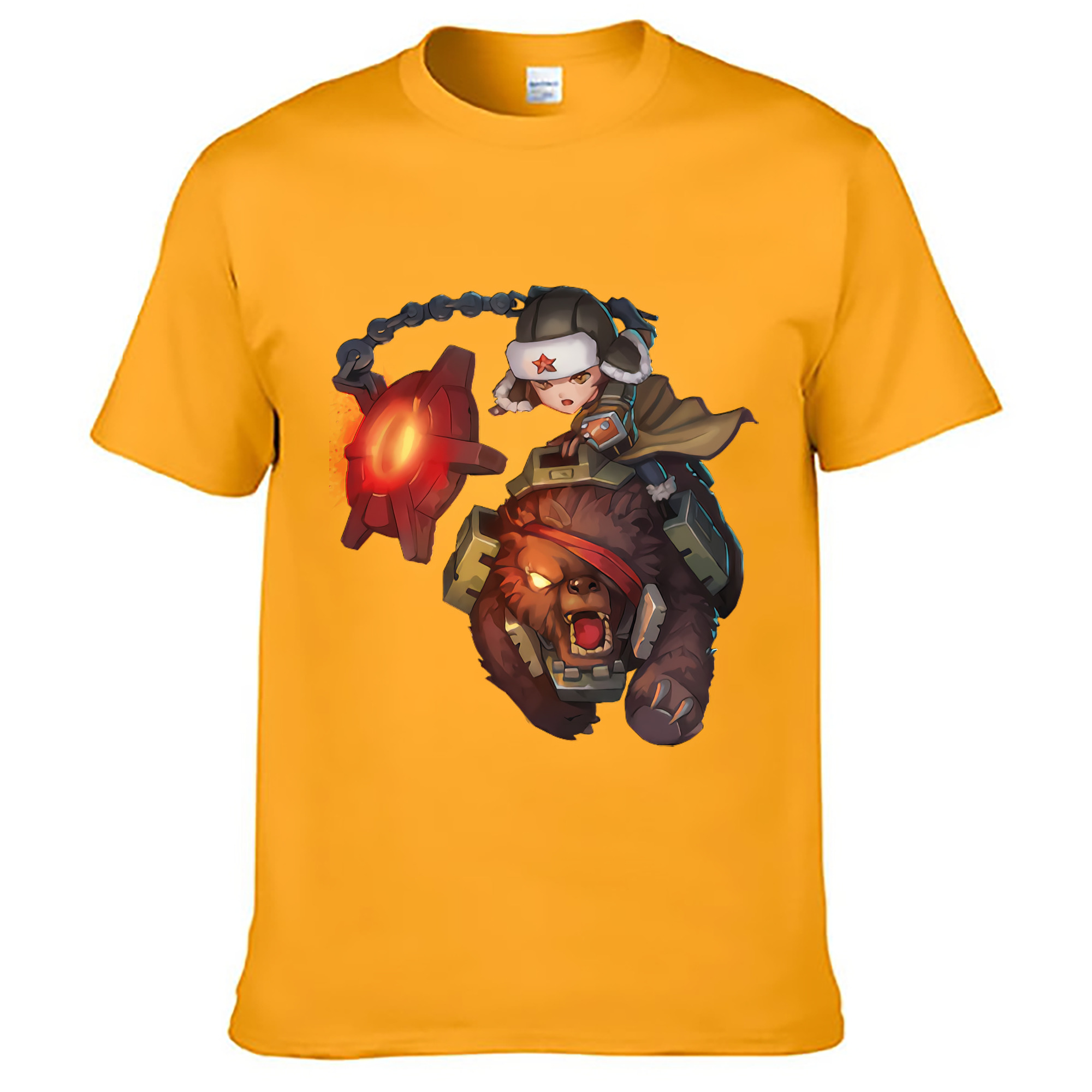（画像用） リーグ・オブ・レジェンド League of Legends LOL レディースカジュアルプリントTシャツ（綿100％）