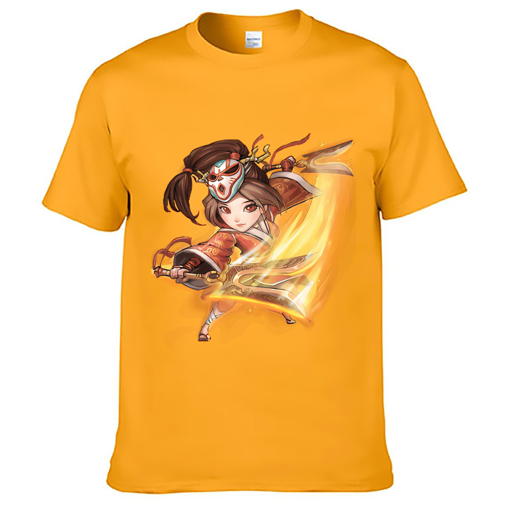 （画像用） リーグ・オブ・レジェンド League of Legends LOL レディースカジュアルプリントTシャツ（綿100％）