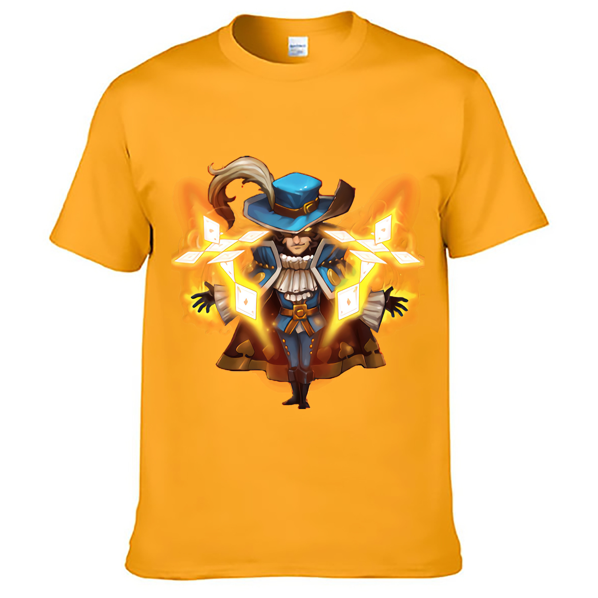 （画像用） リーグ・オブ・レジェンド League of Legends LOL レディースカジュアルプリントTシャツ（綿100％）
