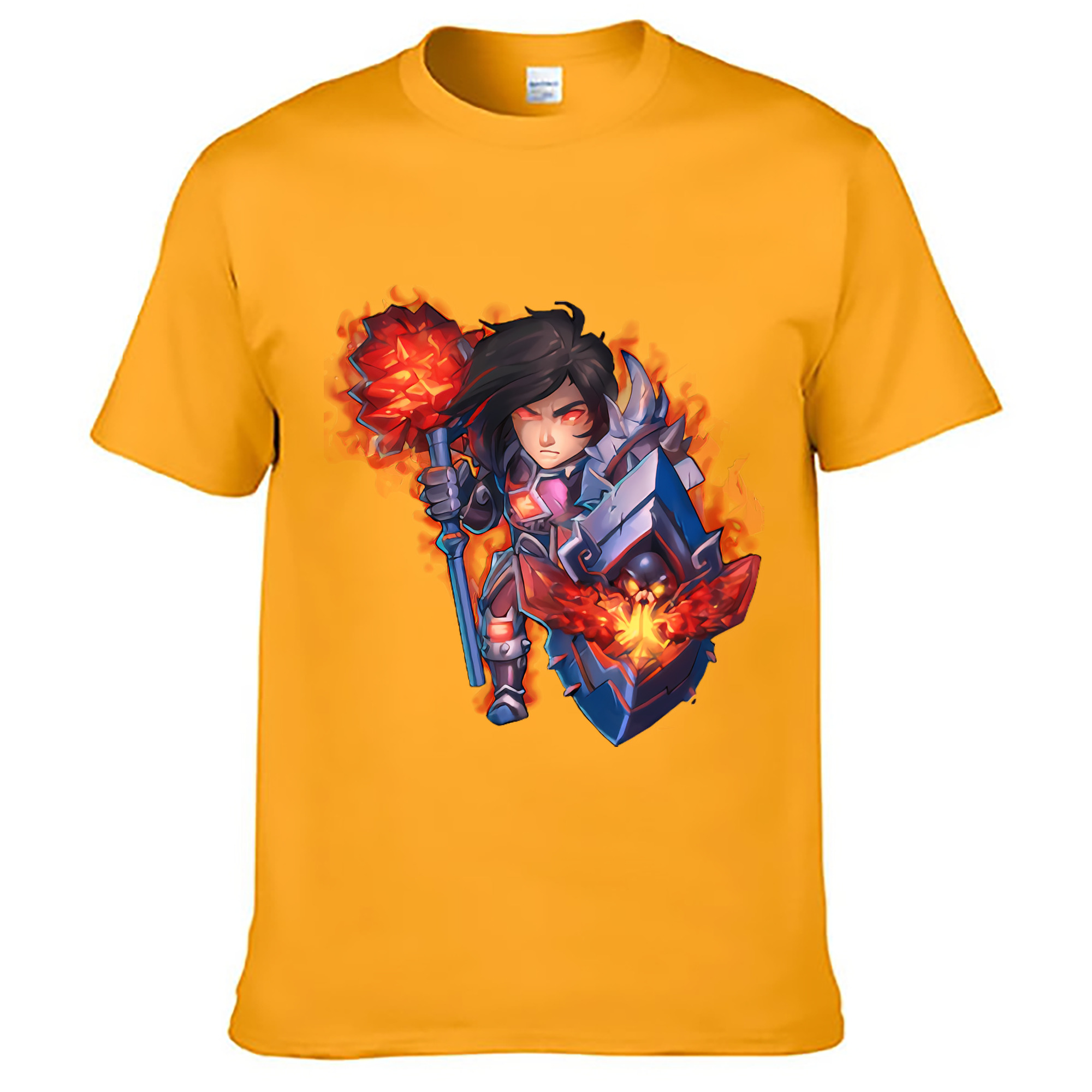 （画像用） リーグ・オブ・レジェンド League of Legends LOL レディースカジュアルプリントTシャツ（綿100％）