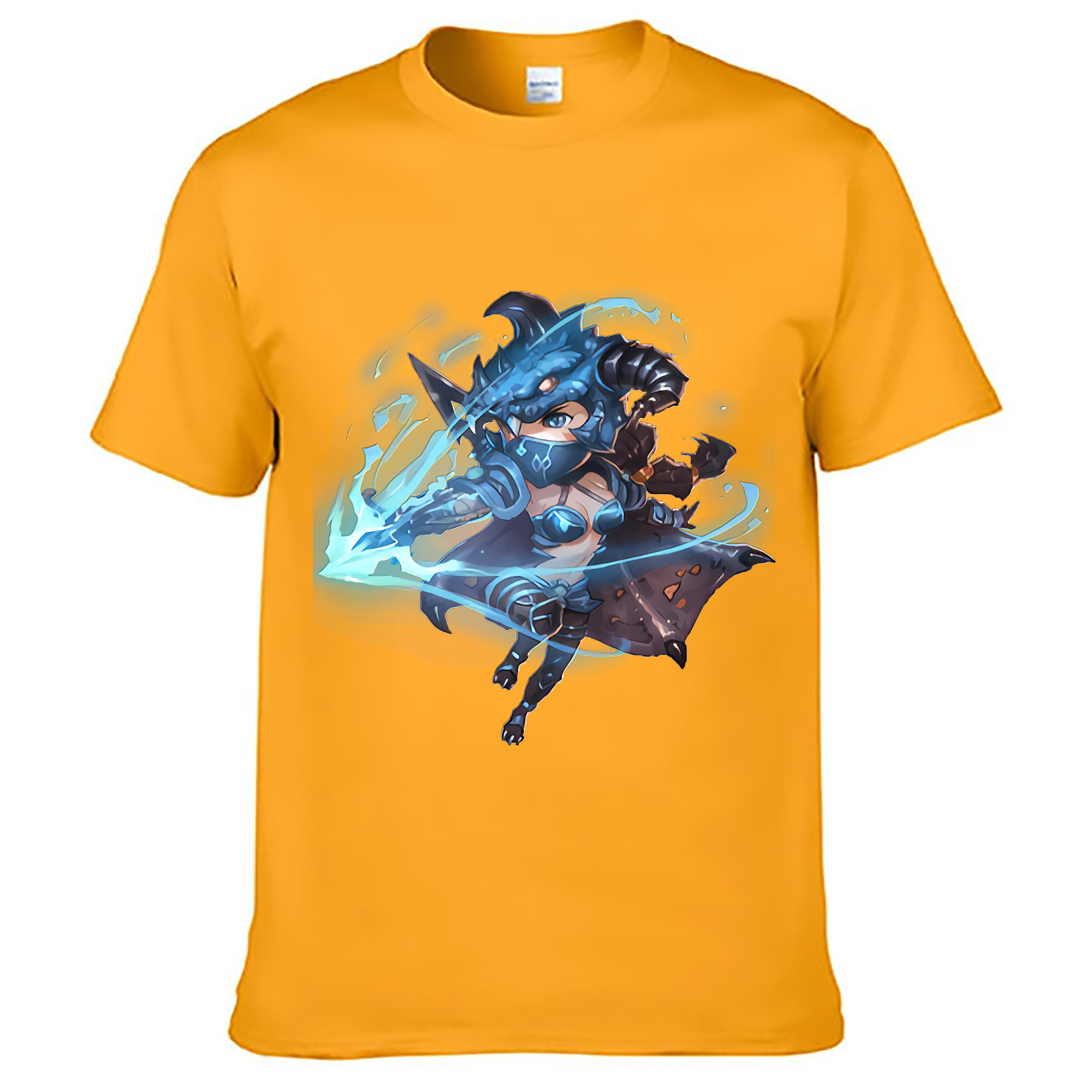 （画像用） リーグ・オブ・レジェンド League of Legends LOL レディースカジュアルプリントTシャツ（綿100％）