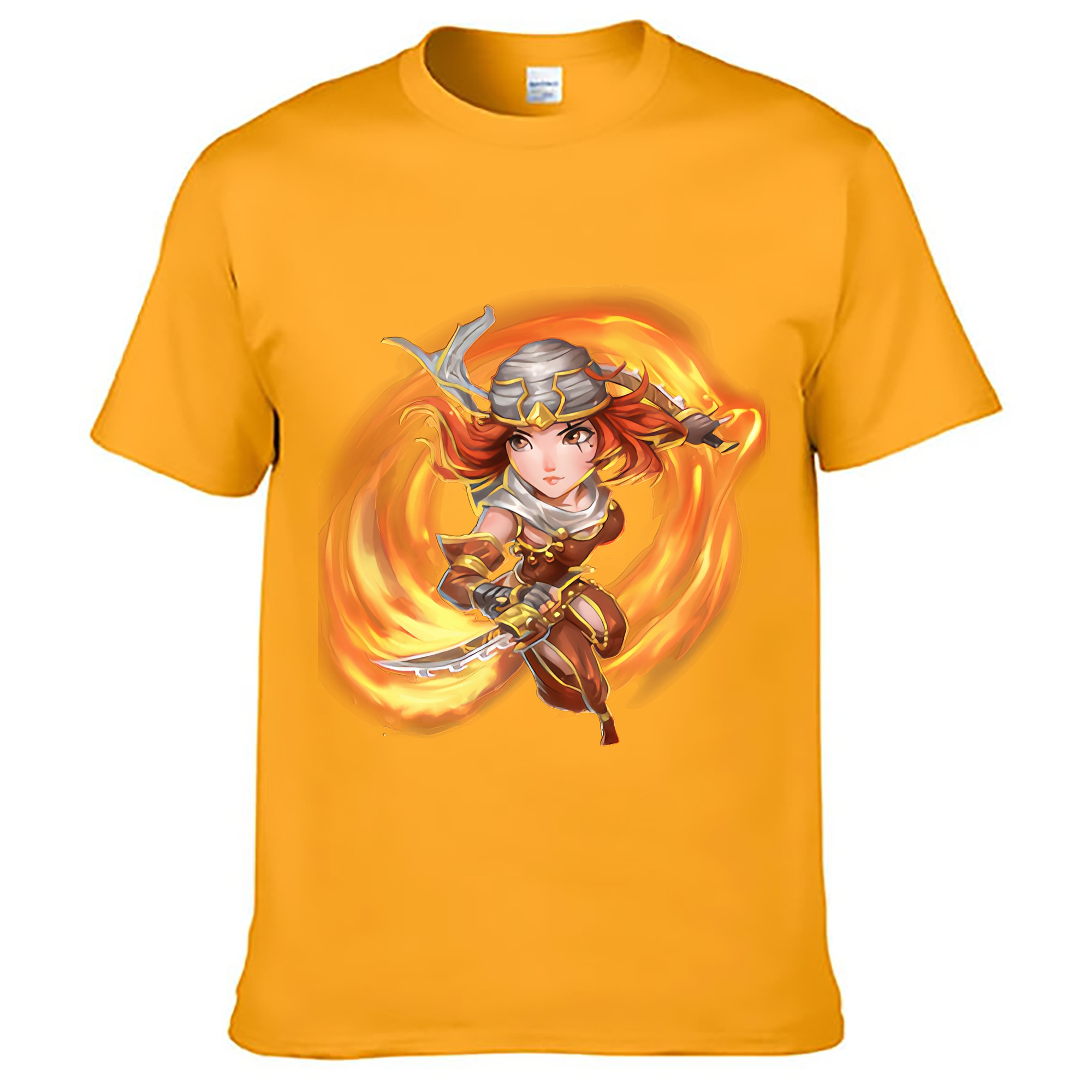 （画像用） リーグ・オブ・レジェンド League of Legends LOL レディースカジュアルプリントTシャツ（綿100％）