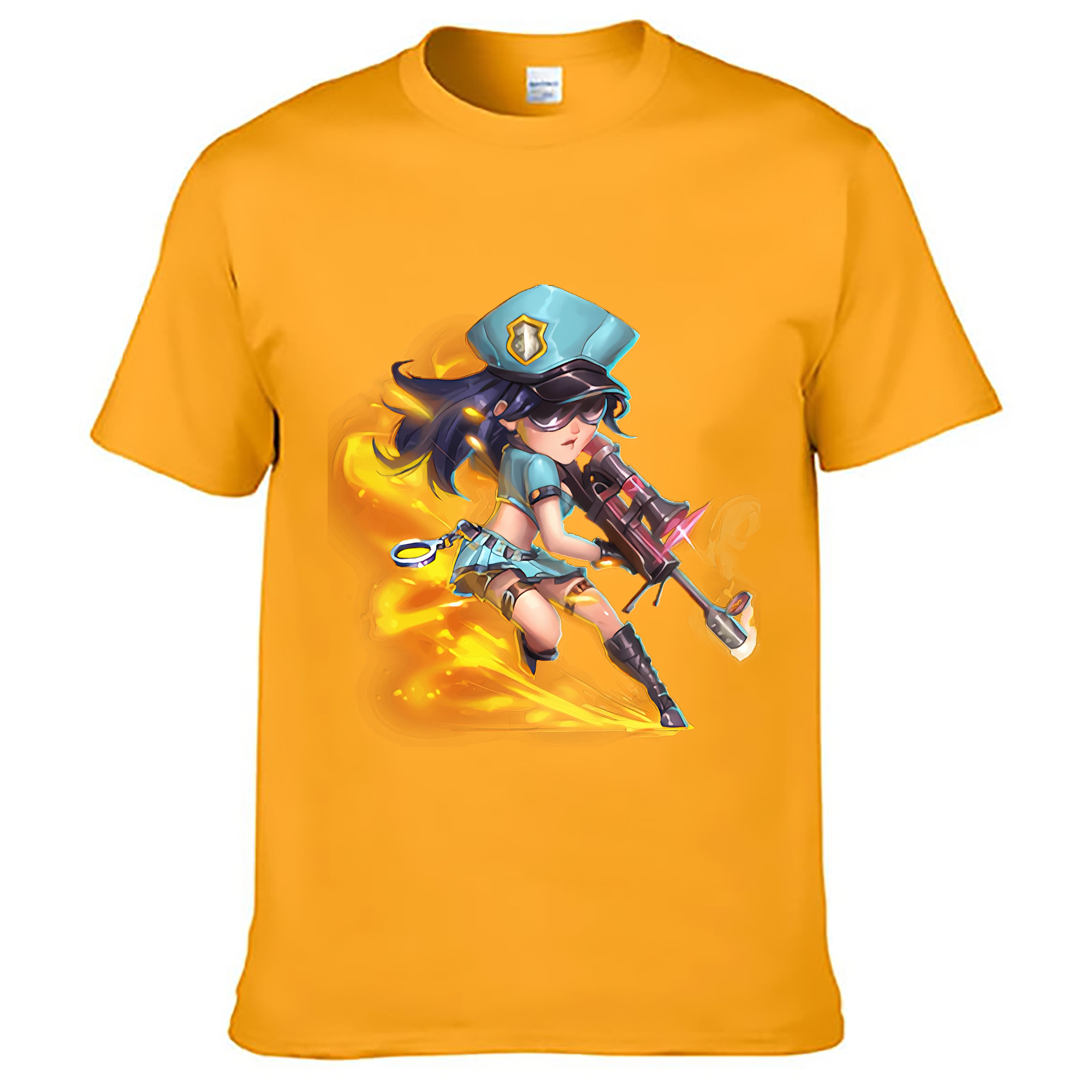 （画像用） リーグ・オブ・レジェンド League of Legends LOL レディースカジュアルプリントTシャツ（綿100％）