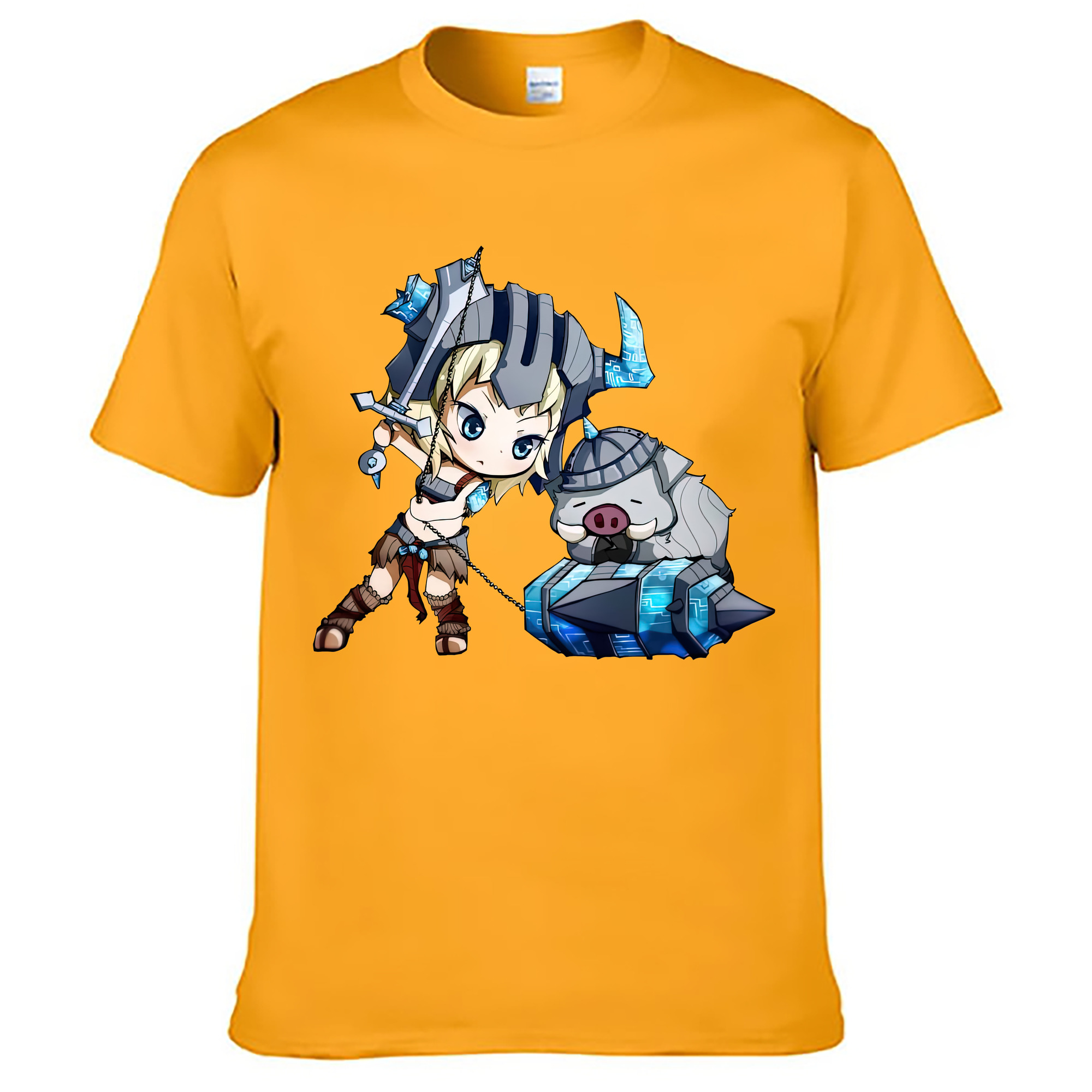 （画像用） リーグ・オブ・レジェンド League of Legends LOL レディースカジュアルプリントTシャツ（綿100％）