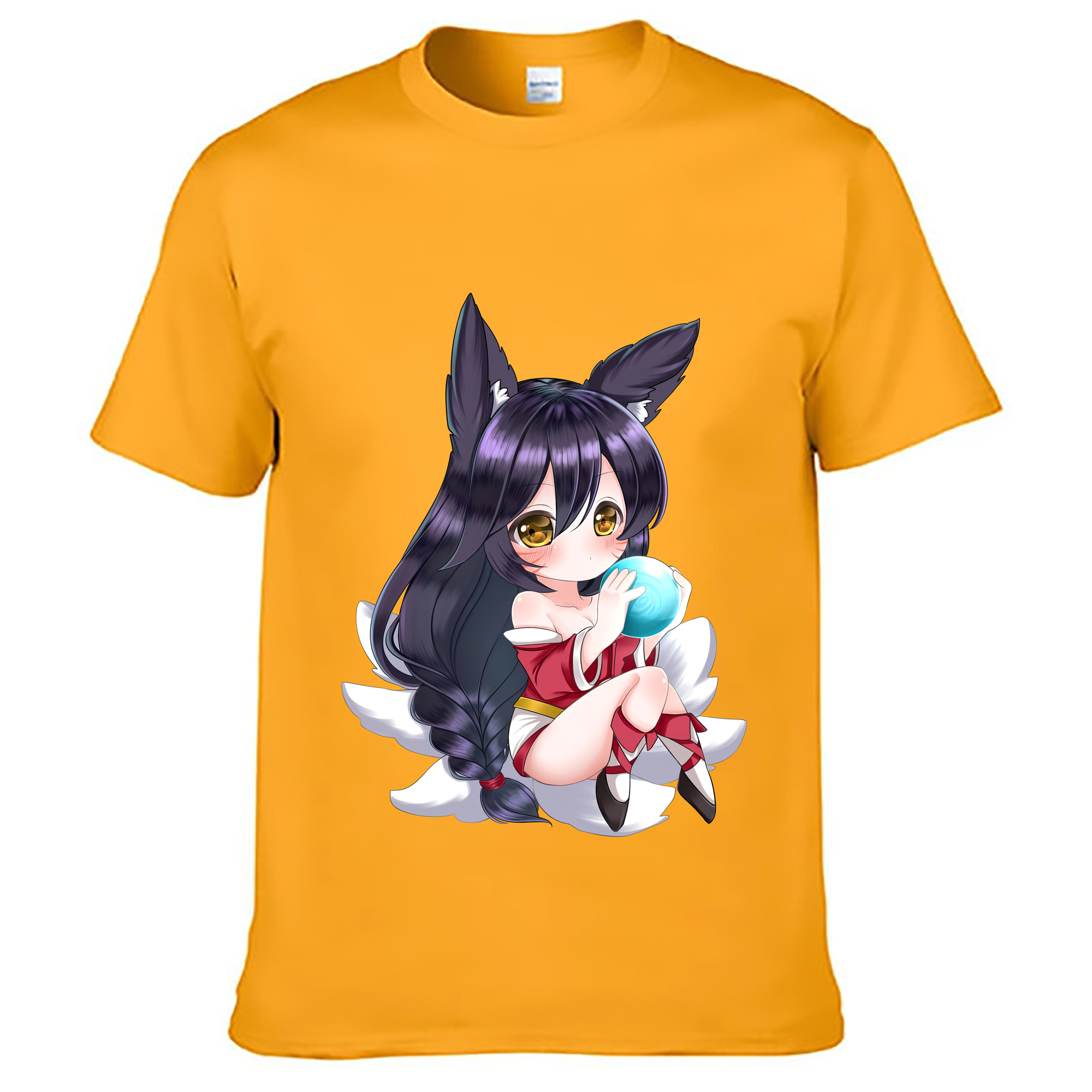 （画像用） リーグ・オブ・レジェンド League of Legends LOL レディースカジュアルプリントTシャツ（綿100％）