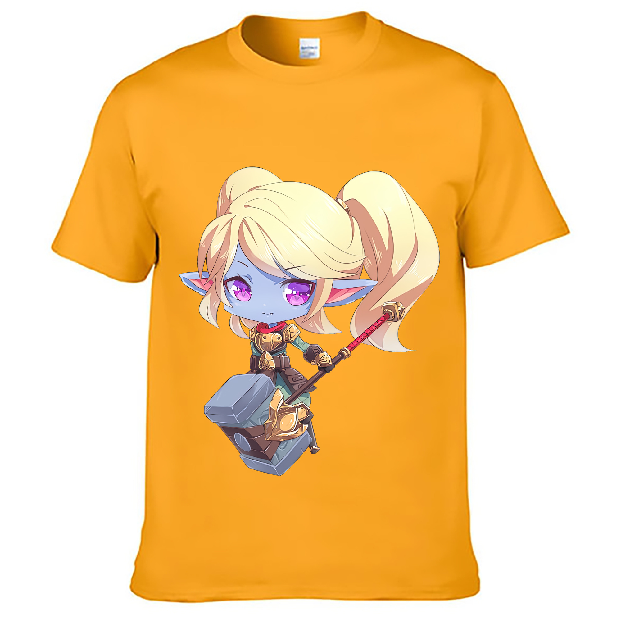 （画像用） リーグ・オブ・レジェンド League of Legends LOL レディースカジュアルプリントTシャツ（綿100％）
