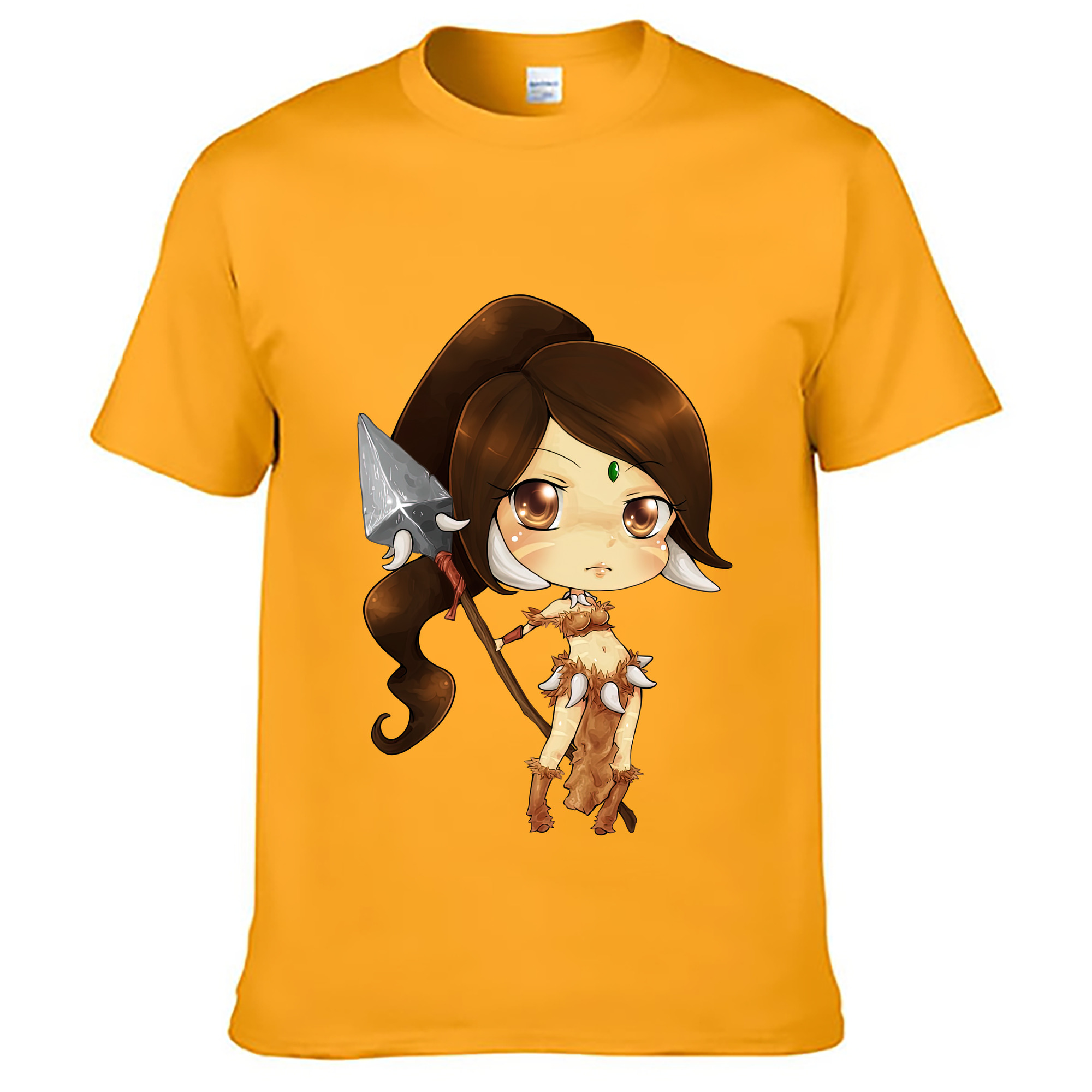 （画像用） リーグ・オブ・レジェンド League of Legends LOL レディースカジュアルプリントTシャツ（綿100％）