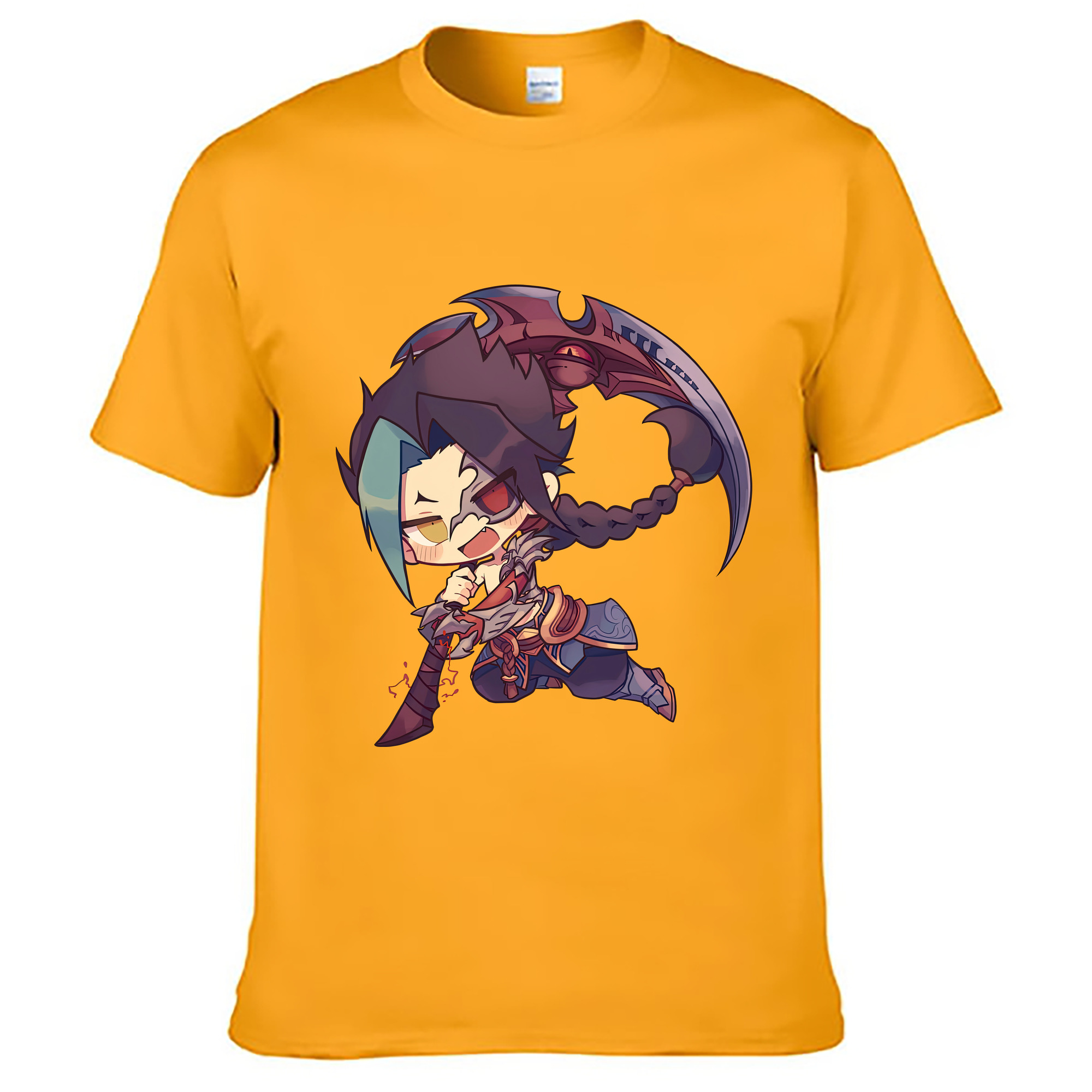 （画像用） リーグ・オブ・レジェンド League of Legends LOL レディースカジュアルプリントTシャツ（綿100％）