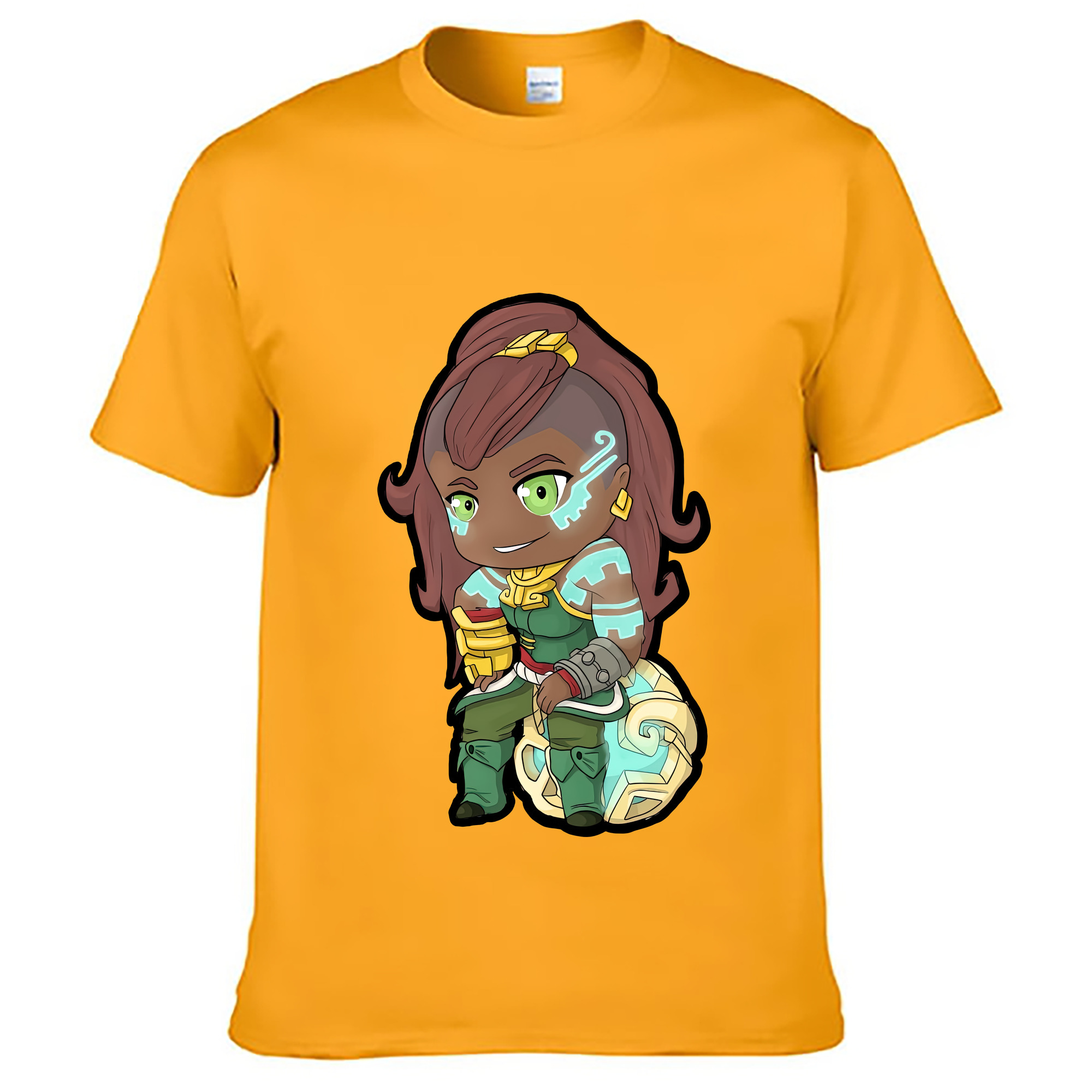 （画像用） リーグ・オブ・レジェンド League of Legends LOL レディースカジュアルプリントTシャツ（綿100％）