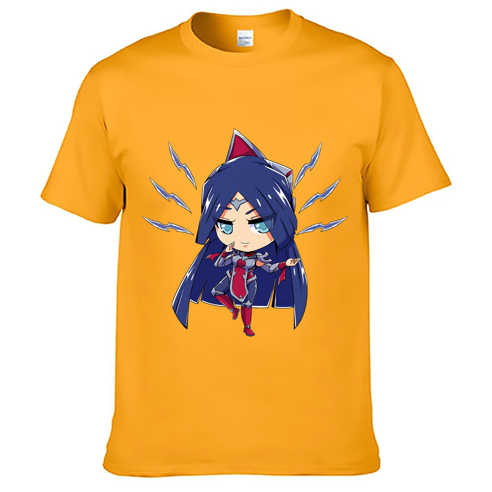 （画像用） リーグ・オブ・レジェンド League of Legends LOL レディースカジュアルプリントTシャツ（綿100％）