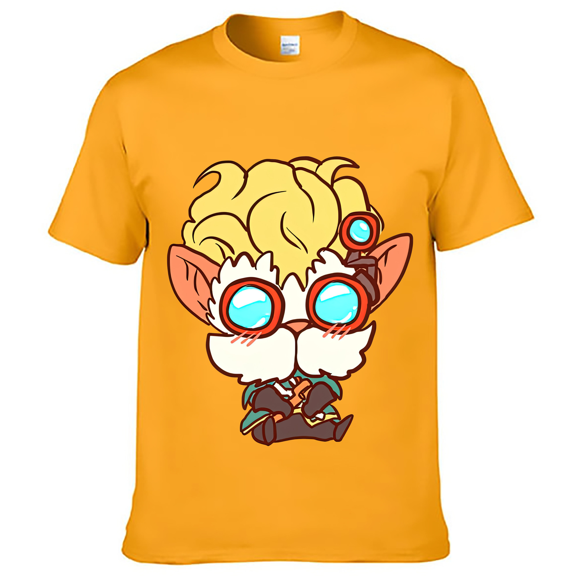 （画像用） リーグ・オブ・レジェンド League of Legends LOL レディースカジュアルプリントTシャツ（綿100％）