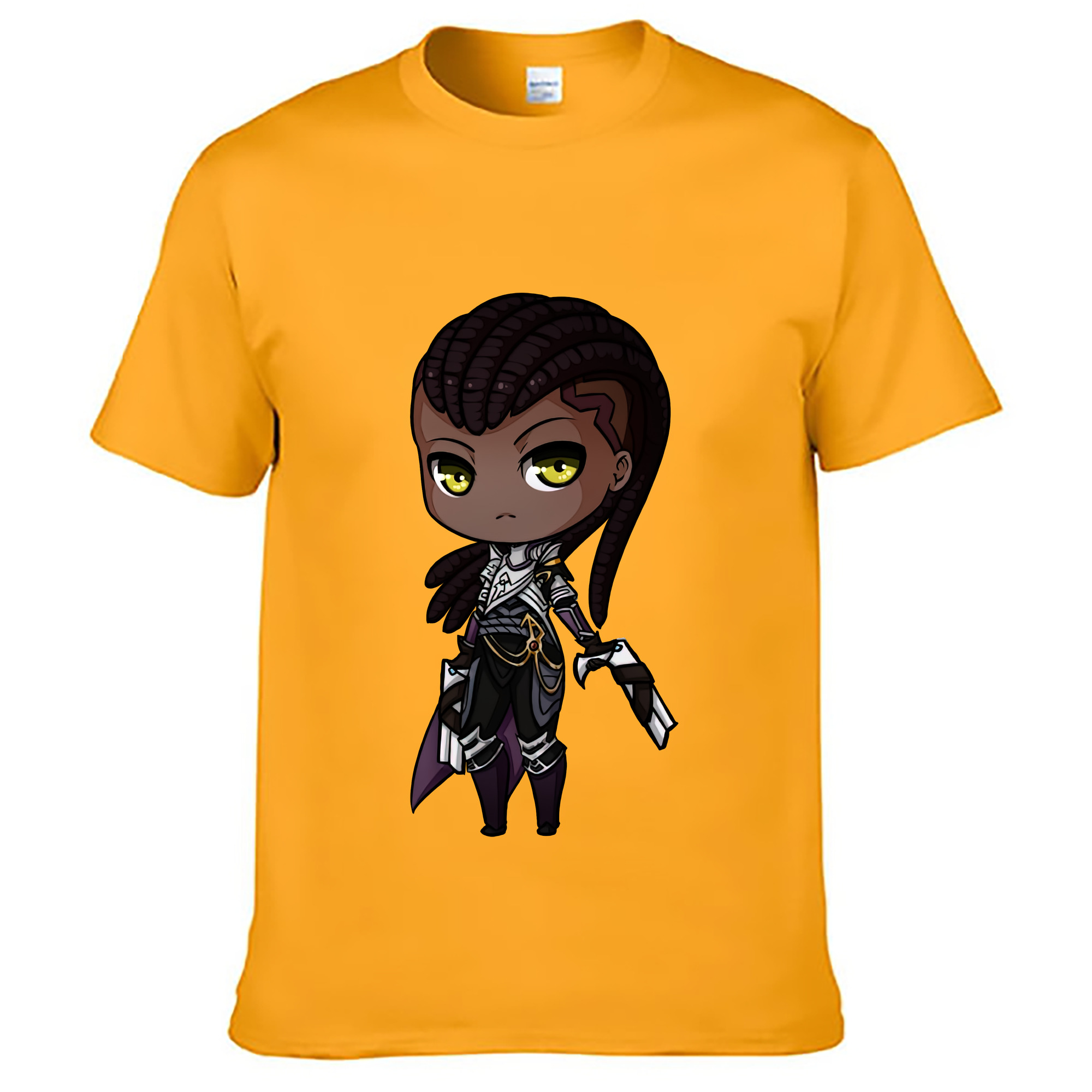 （画像用） リーグ・オブ・レジェンド League of Legends LOL レディースカジュアルプリントTシャツ（綿100％）