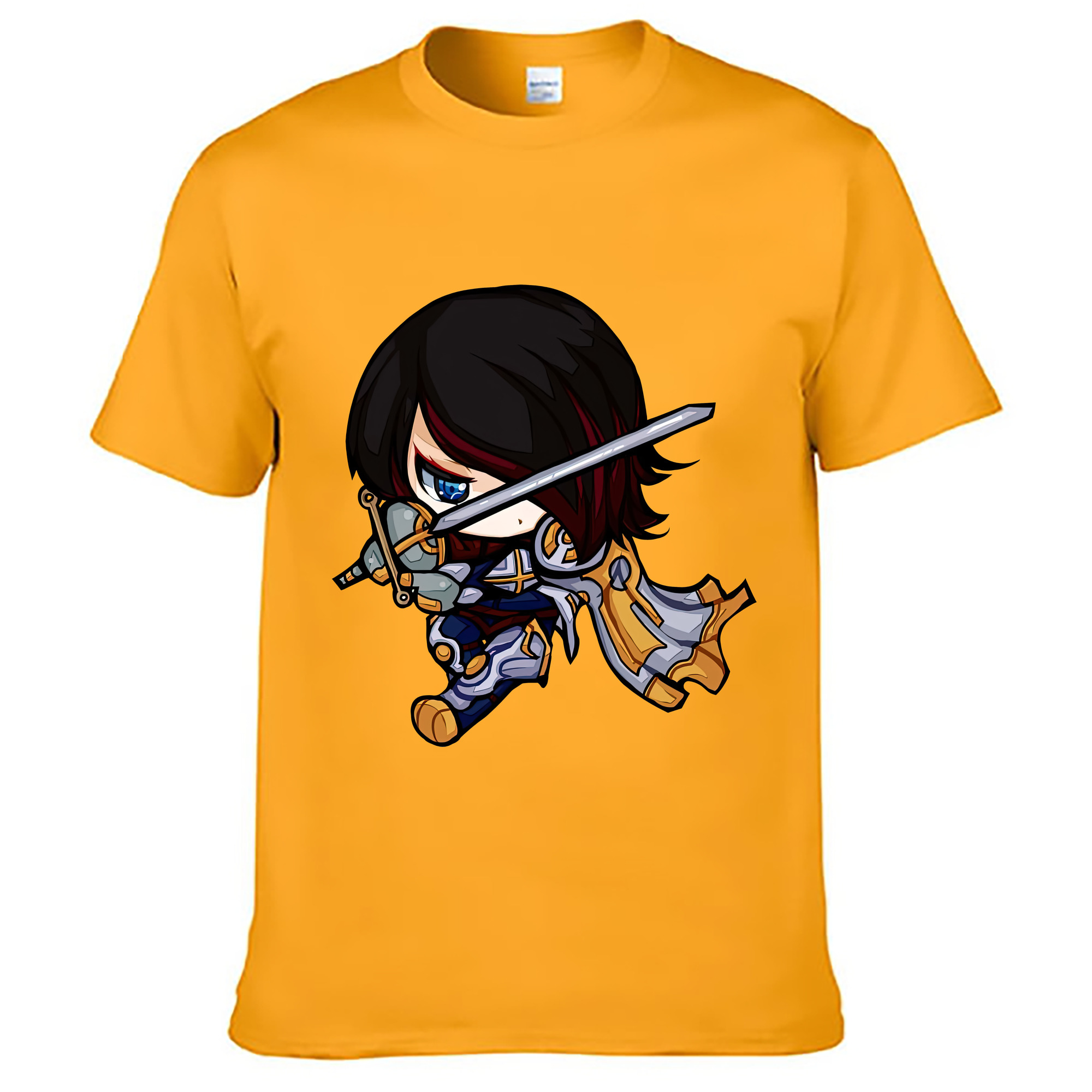 （画像用） リーグ・オブ・レジェンド League of Legends LOL レディースカジュアルプリントTシャツ（綿100％）