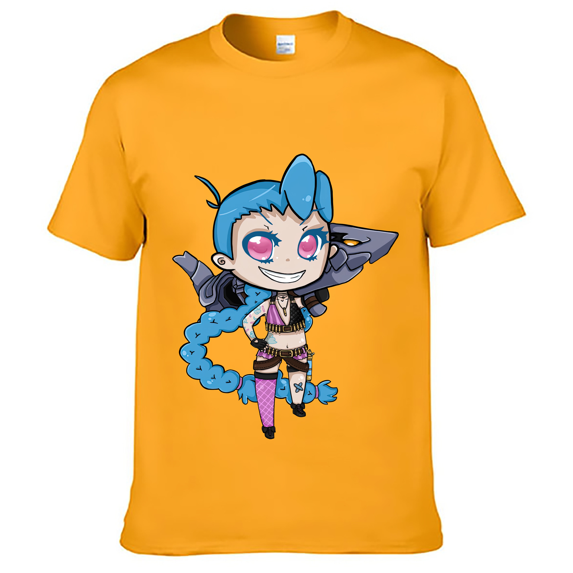 （画像用） リーグ・オブ・レジェンド League of Legends LOL レディースカジュアルプリントTシャツ（綿100％）