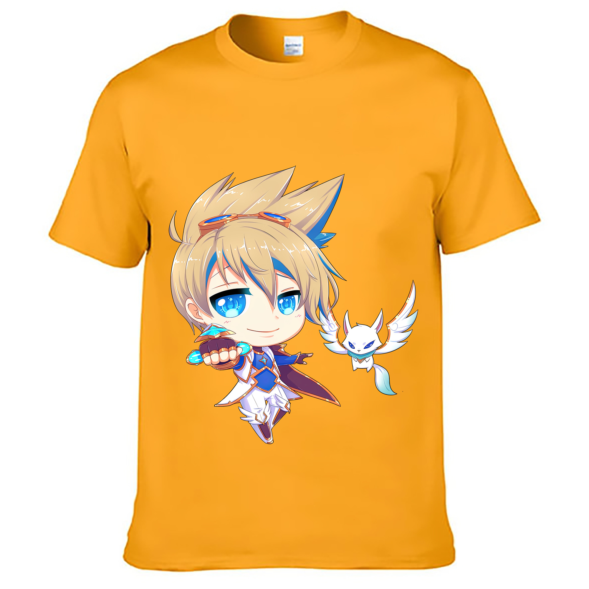 （画像用） リーグ・オブ・レジェンド League of Legends LOL レディースカジュアルプリントTシャツ（綿100％）