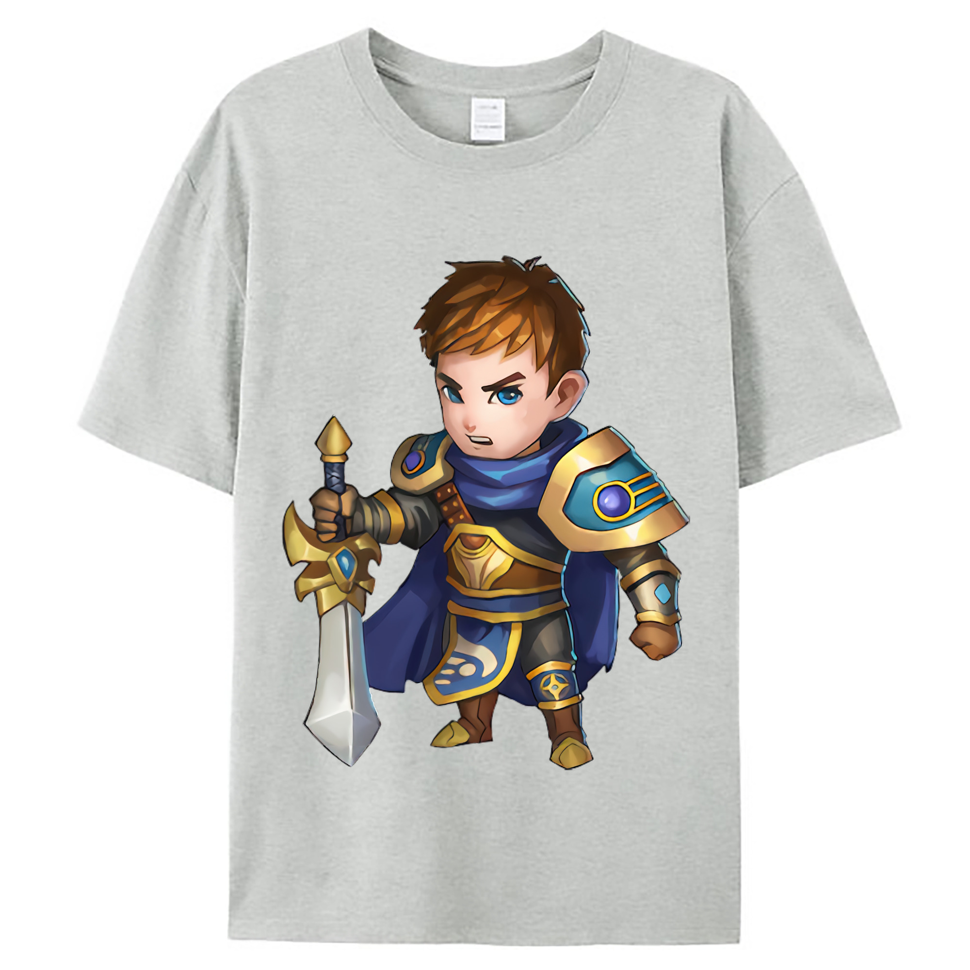 （画像用） リーグ・オブ・レジェンド League of Legends LOL レディースカジュアルプリントTシャツ（綿100％）