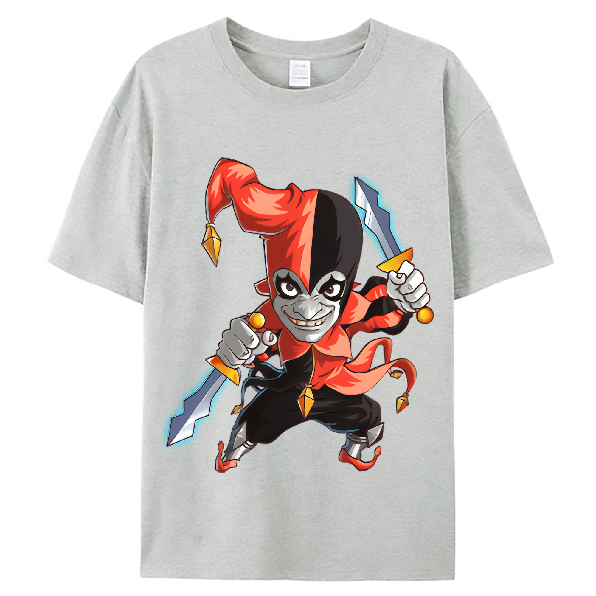 （画像用） リーグ・オブ・レジェンド League of Legends LOL レディースカジュアルプリントTシャツ（綿100％）