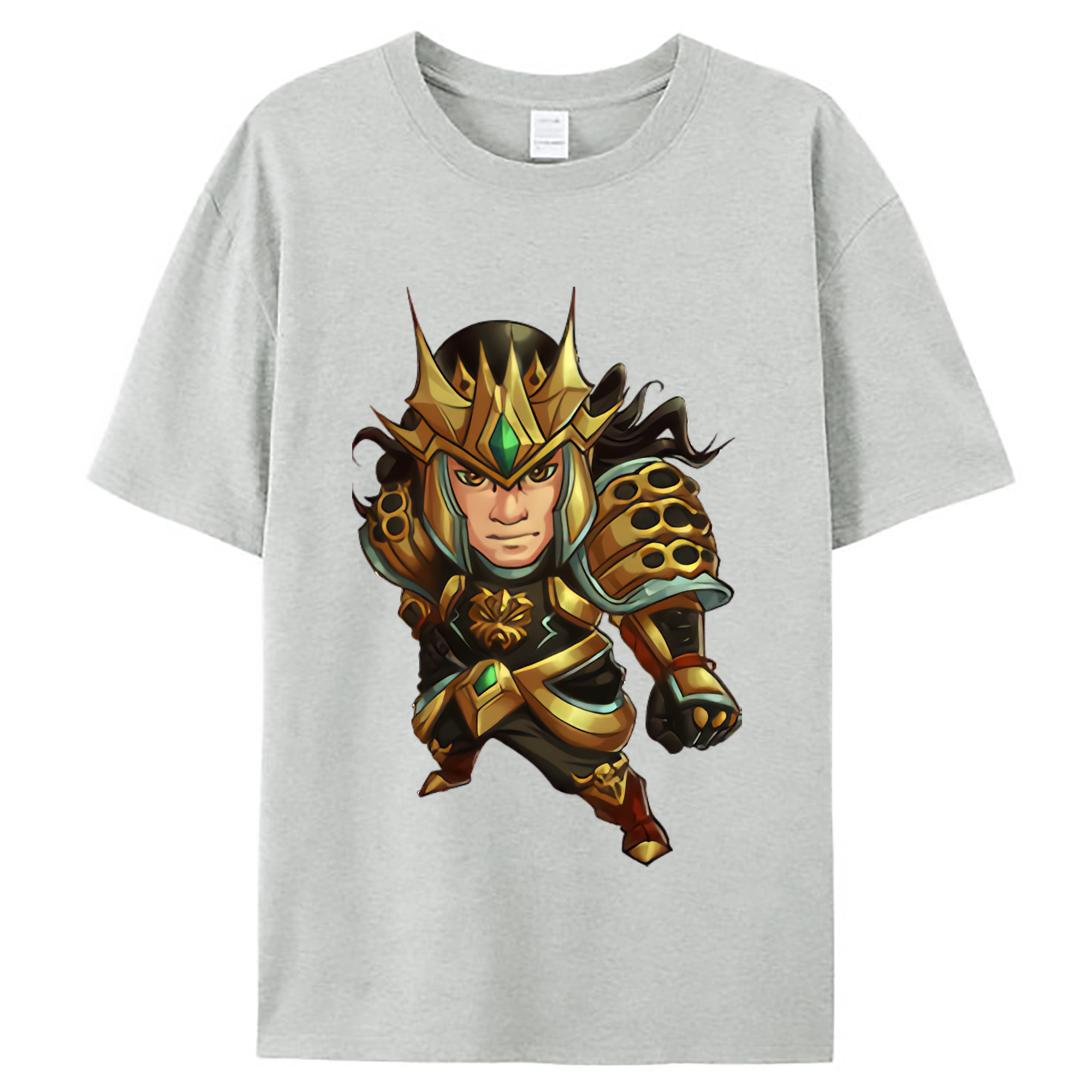 （画像用） リーグ・オブ・レジェンド League of Legends LOL レディースカジュアルプリントTシャツ（綿100％）