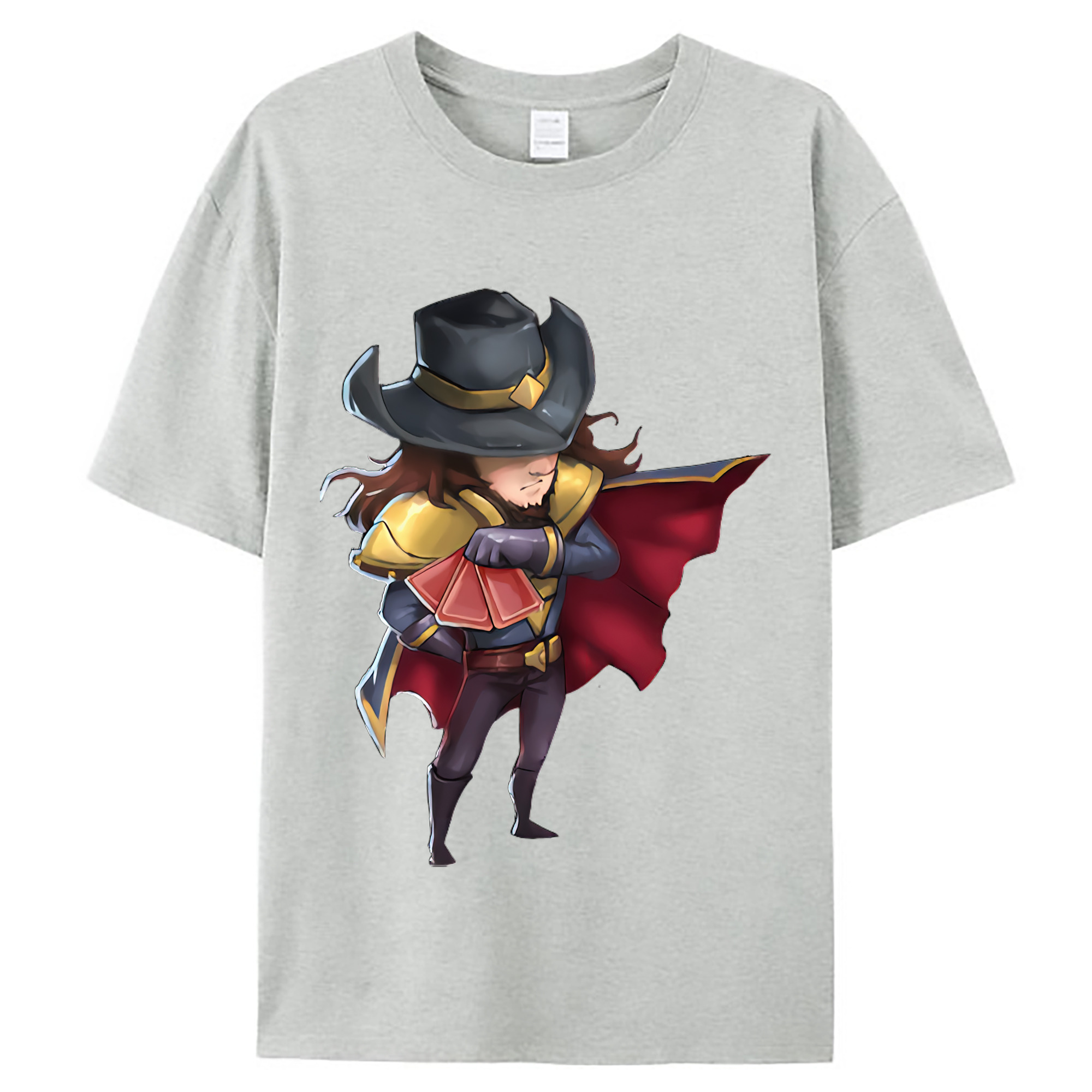 （画像用） リーグ・オブ・レジェンド League of Legends LOL レディースカジュアルプリントTシャツ（綿100％）