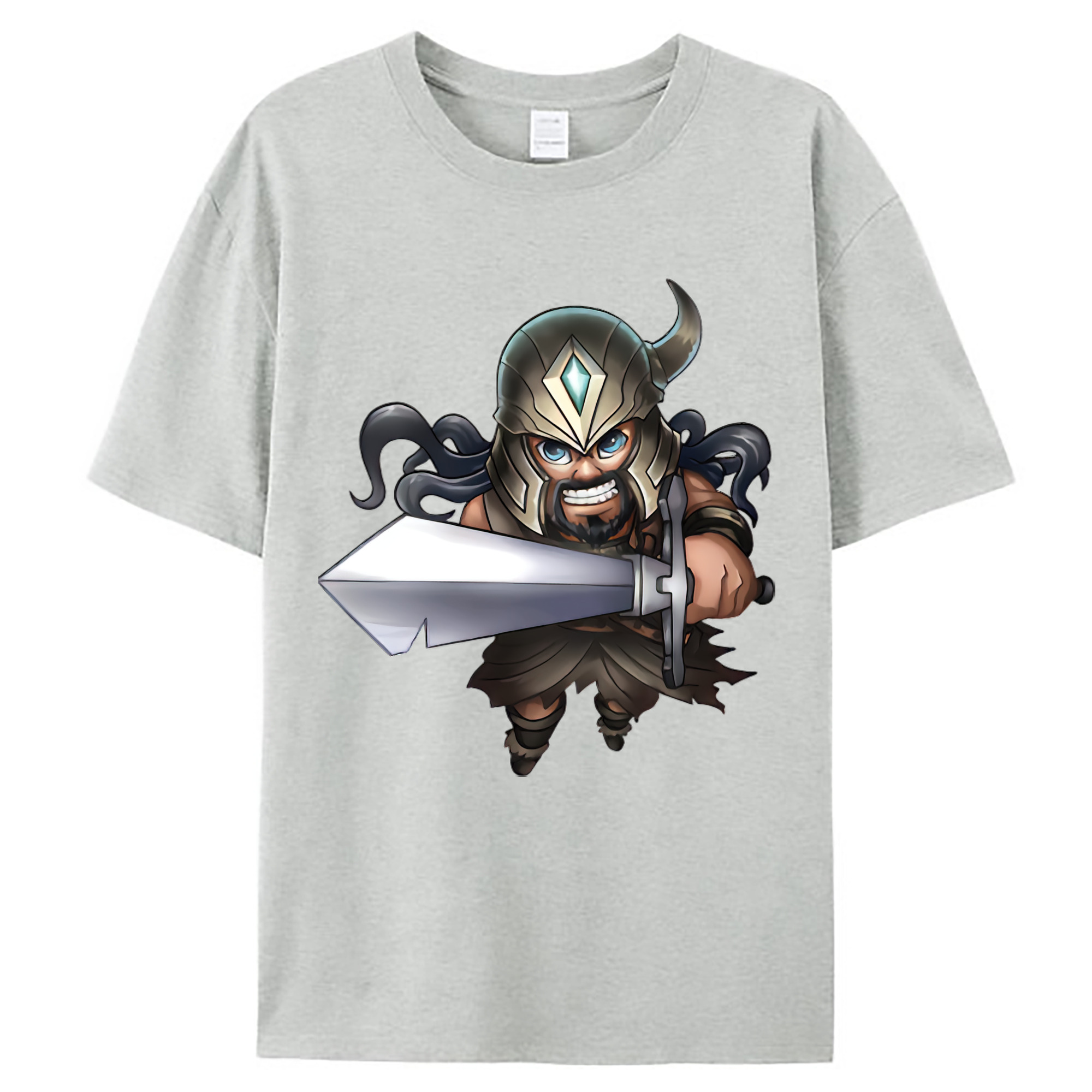 （画像用） リーグ・オブ・レジェンド League of Legends LOL レディースカジュアルプリントTシャツ（綿100％）