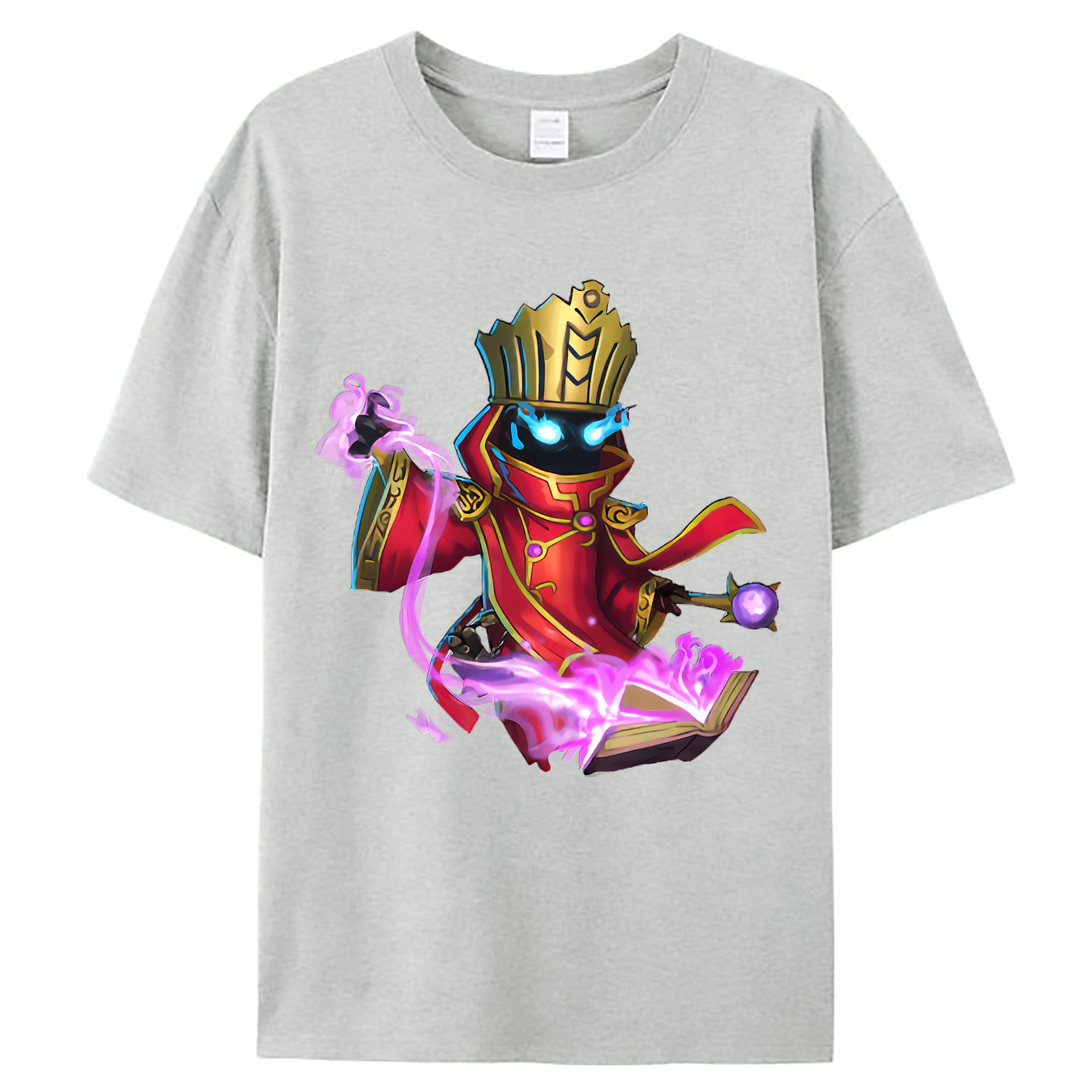 （画像用） リーグ・オブ・レジェンド League of Legends LOL レディースカジュアルプリントTシャツ（綿100％）
