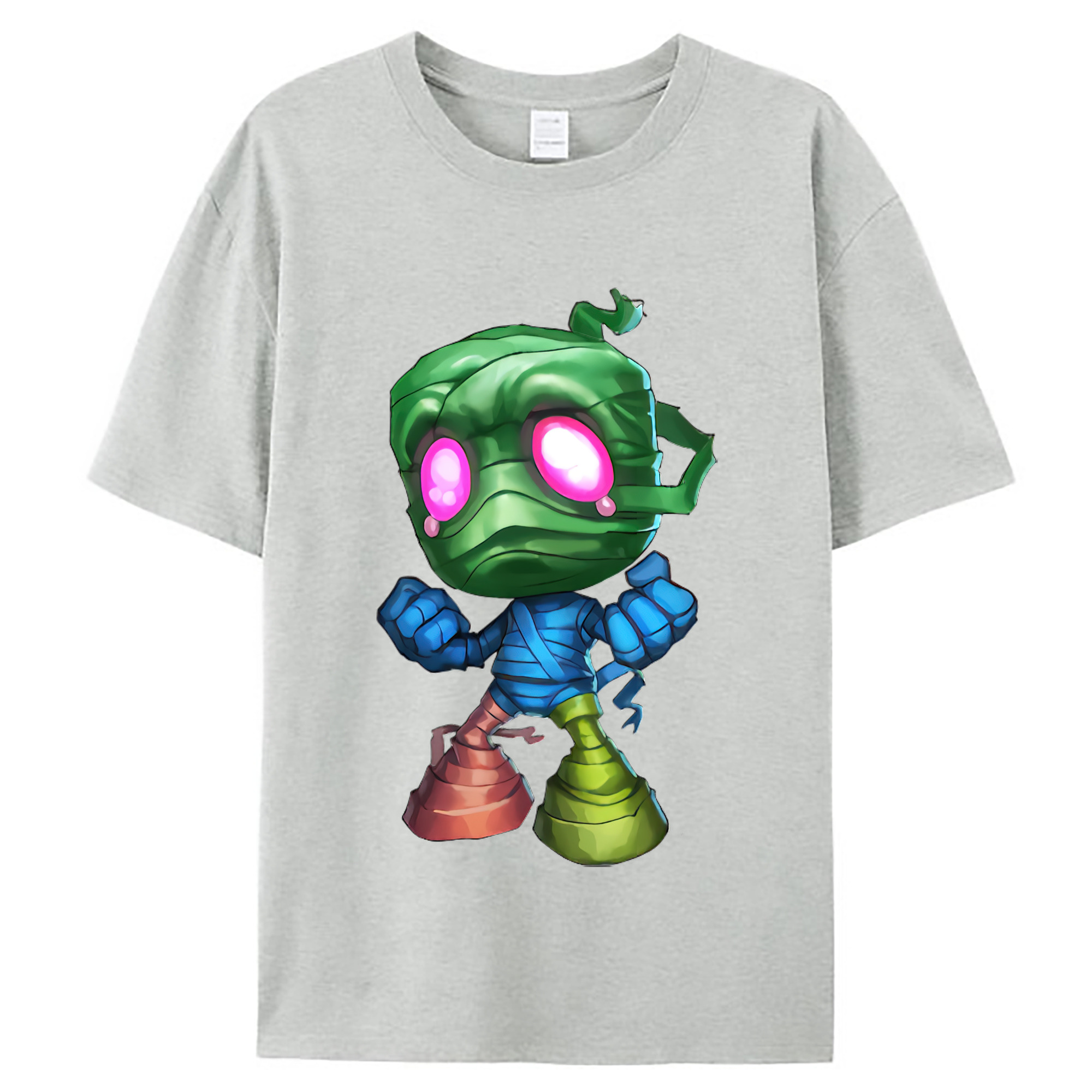 （画像用） リーグ・オブ・レジェンド League of Legends LOL レディースカジュアルプリントTシャツ（綿100％）