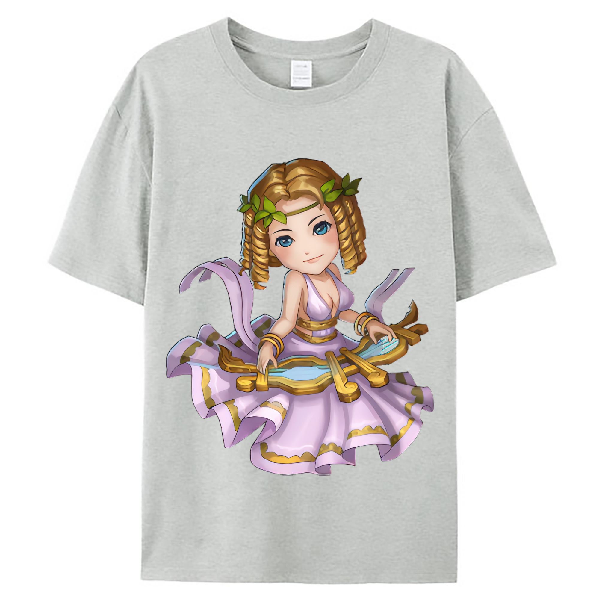 （画像用） リーグ・オブ・レジェンド League of Legends LOL レディースカジュアルプリントTシャツ（綿100％）