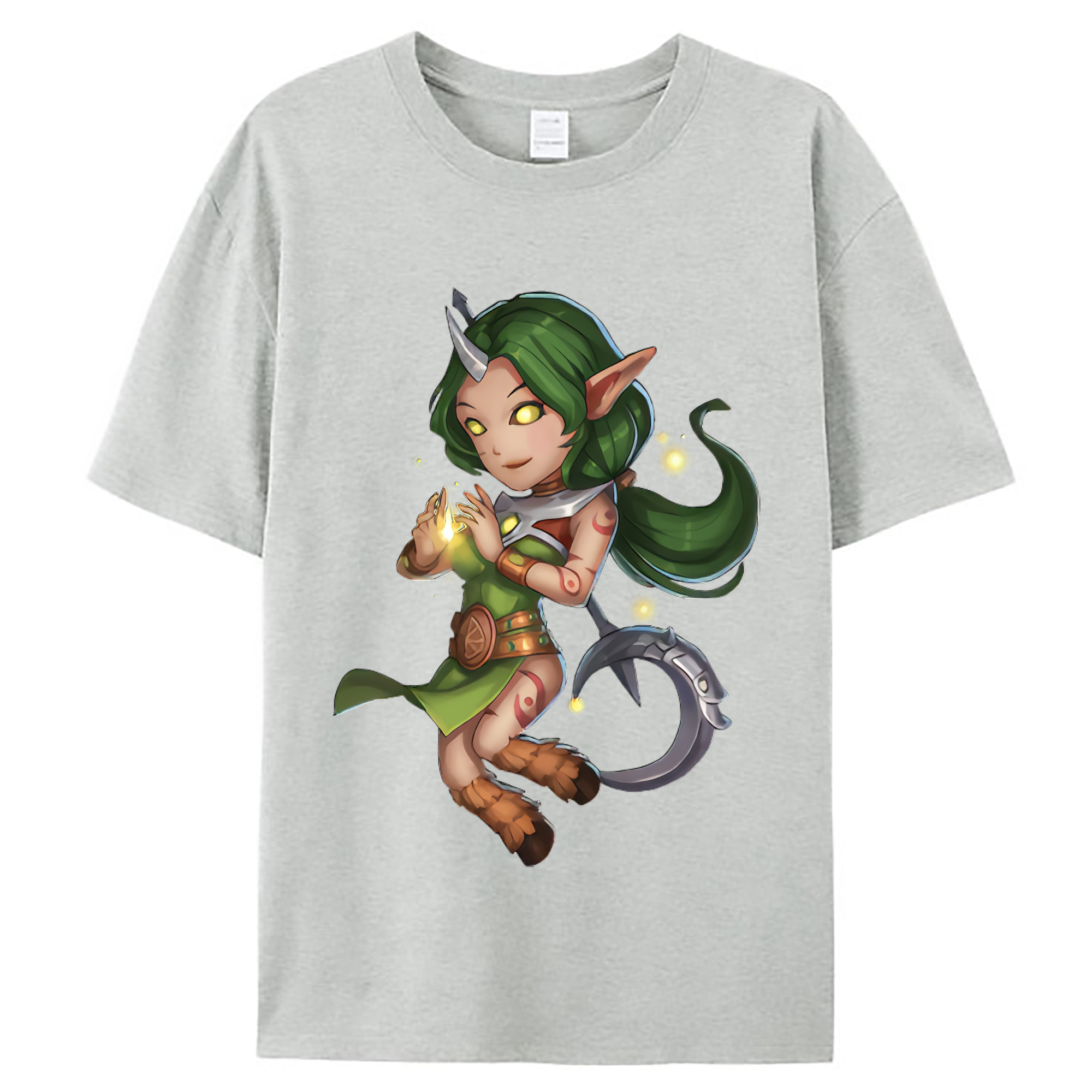 （画像用） リーグ・オブ・レジェンド League of Legends LOL レディースカジュアルプリントTシャツ（綿100％）
