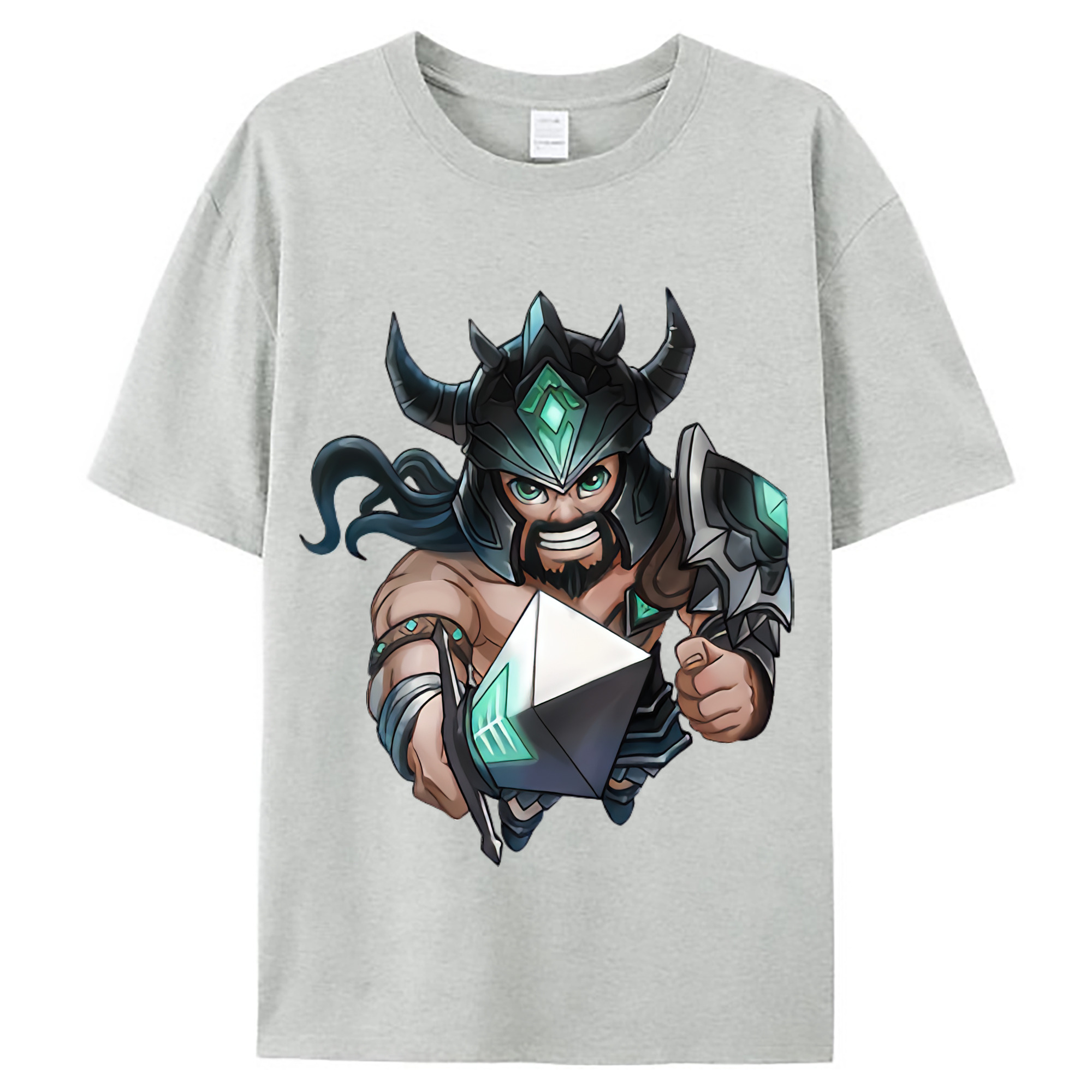 （画像用） リーグ・オブ・レジェンド League of Legends LOL レディースカジュアルプリントTシャツ（綿100％）