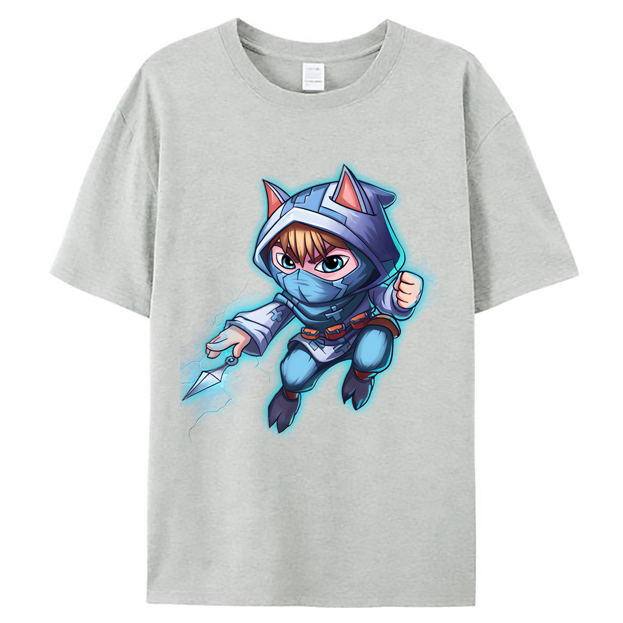 （画像用） リーグ・オブ・レジェンド League of Legends LOL レディースカジュアルプリントTシャツ（綿100％）