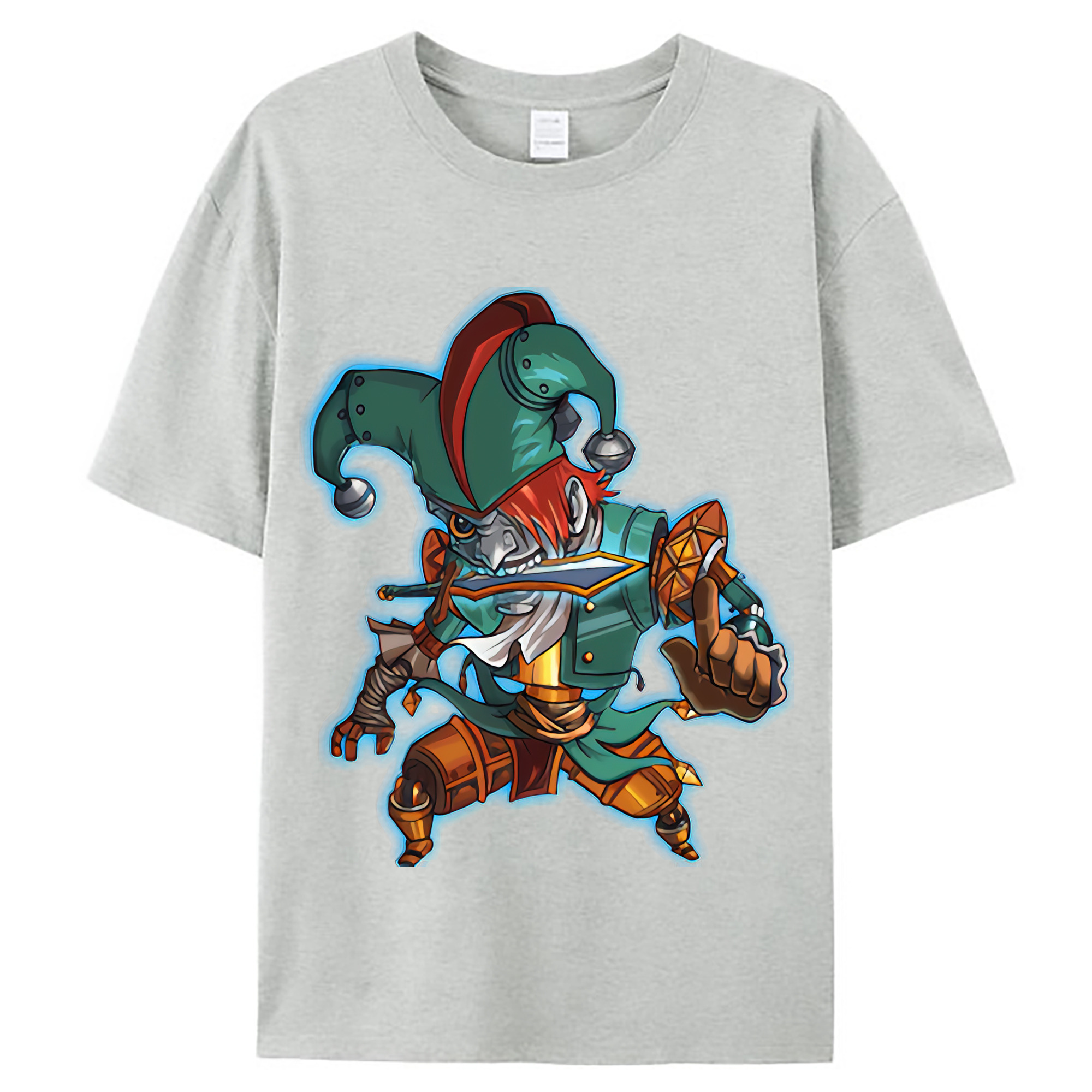 （画像用） リーグ・オブ・レジェンド League of Legends LOL レディースカジュアルプリントTシャツ（綿100％）