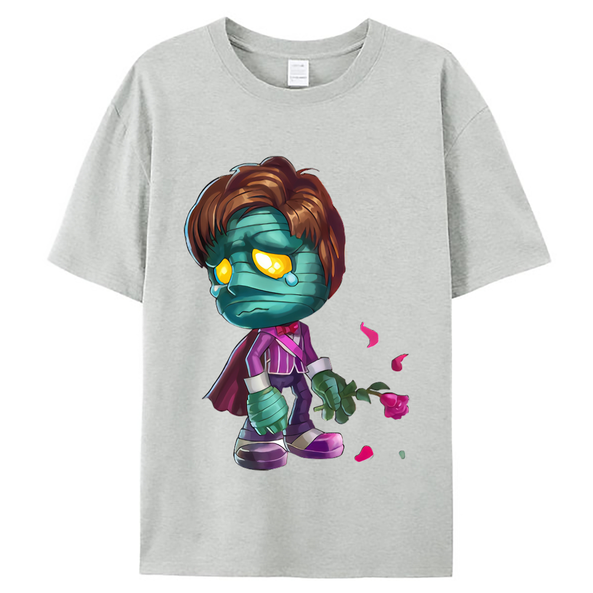 （画像用） リーグ・オブ・レジェンド League of Legends LOL レディースカジュアルプリントTシャツ（綿100％）