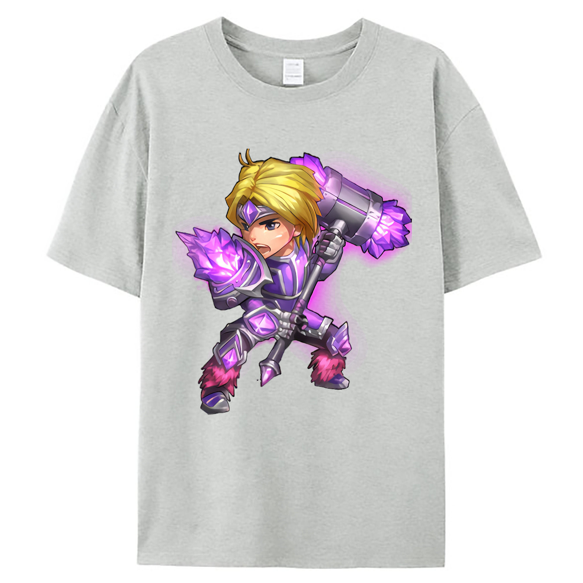 （画像用） リーグ・オブ・レジェンド League of Legends LOL レディースカジュアルプリントTシャツ（綿100％）