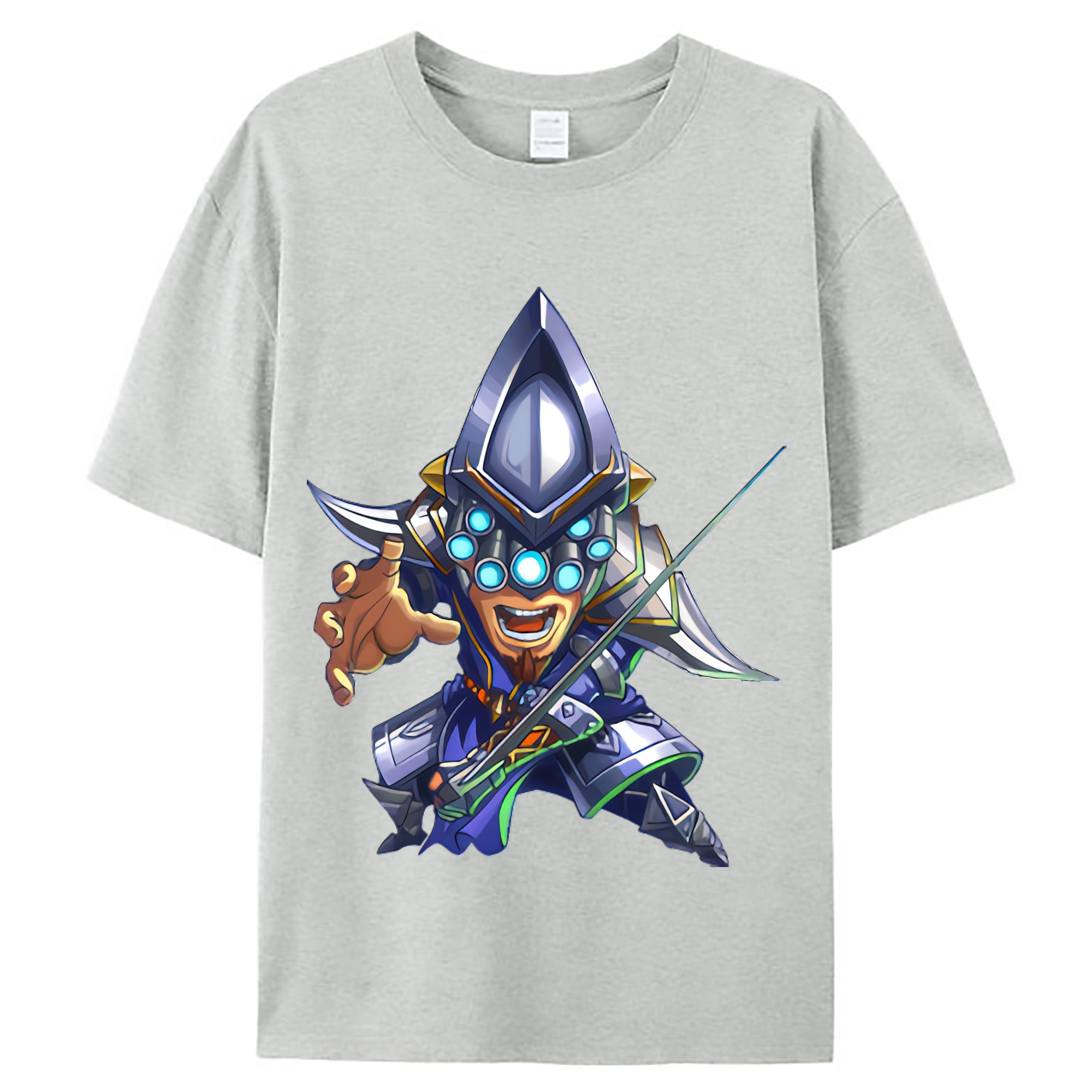 （画像用） リーグ・オブ・レジェンド League of Legends LOL レディースカジュアルプリントTシャツ（綿100％）