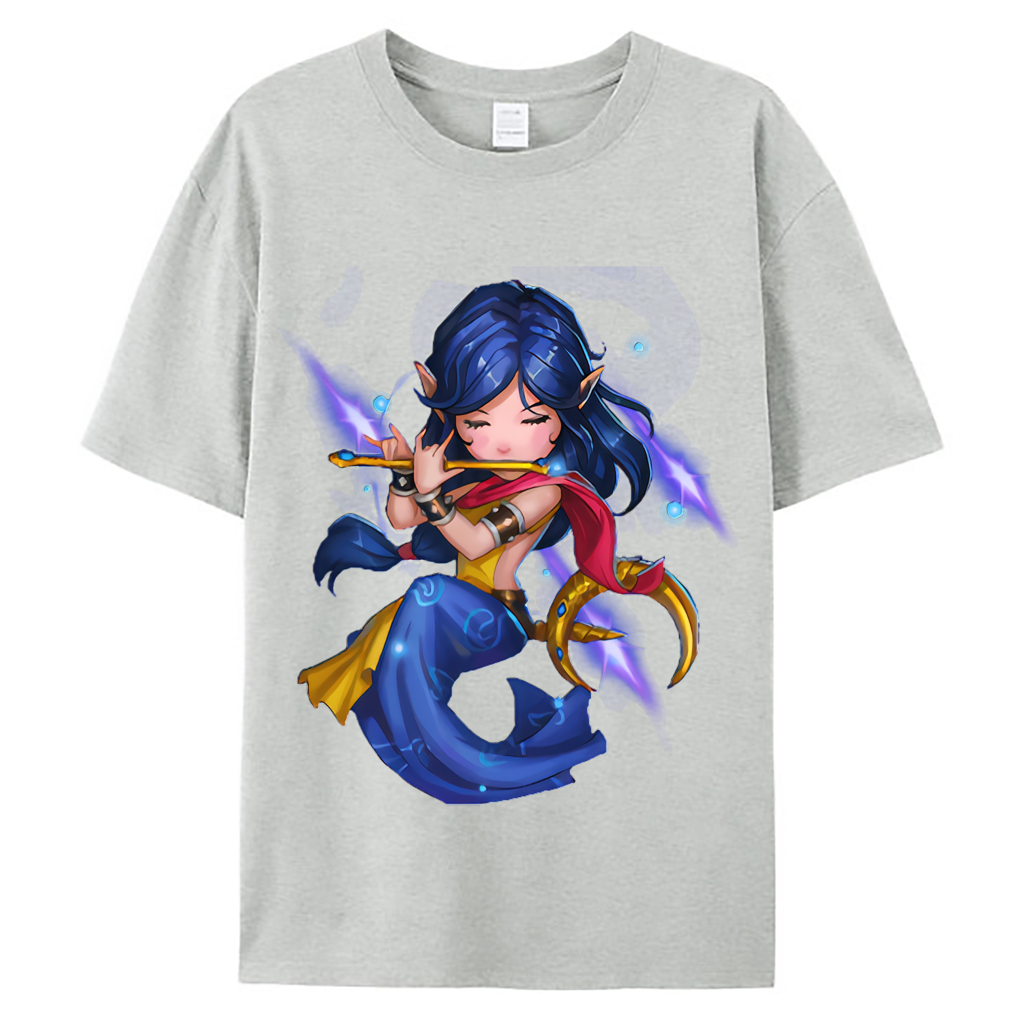 （画像用） リーグ・オブ・レジェンド League of Legends LOL レディースカジュアルプリントTシャツ（綿100％）
