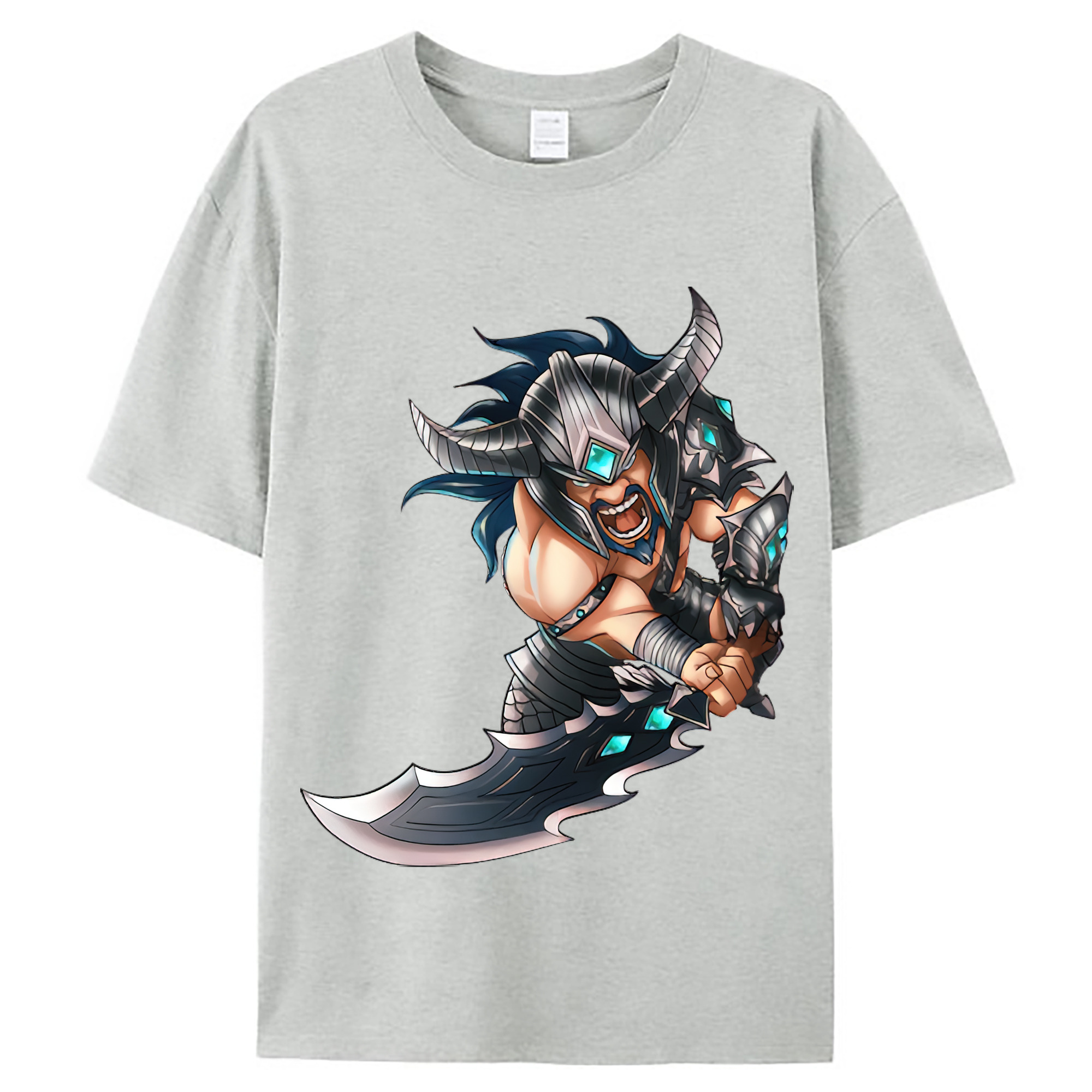 （画像用） リーグ・オブ・レジェンド League of Legends LOL レディースカジュアルプリントTシャツ（綿100％）