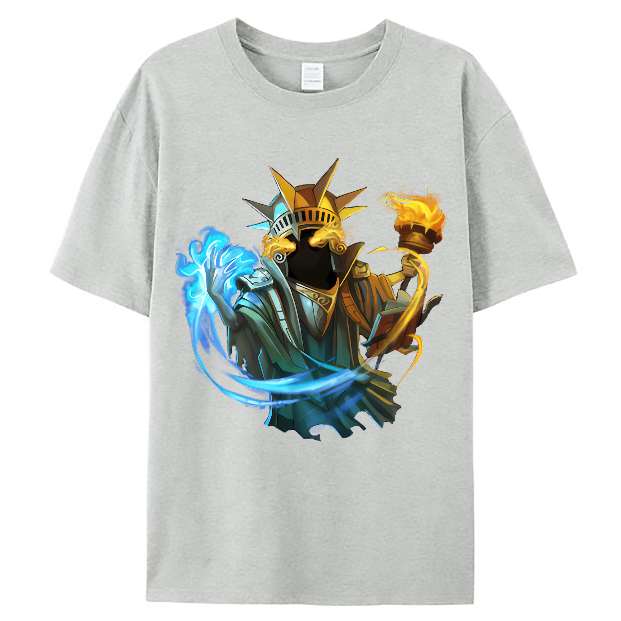 （画像用） リーグ・オブ・レジェンド League of Legends LOL レディースカジュアルプリントTシャツ（綿100％）